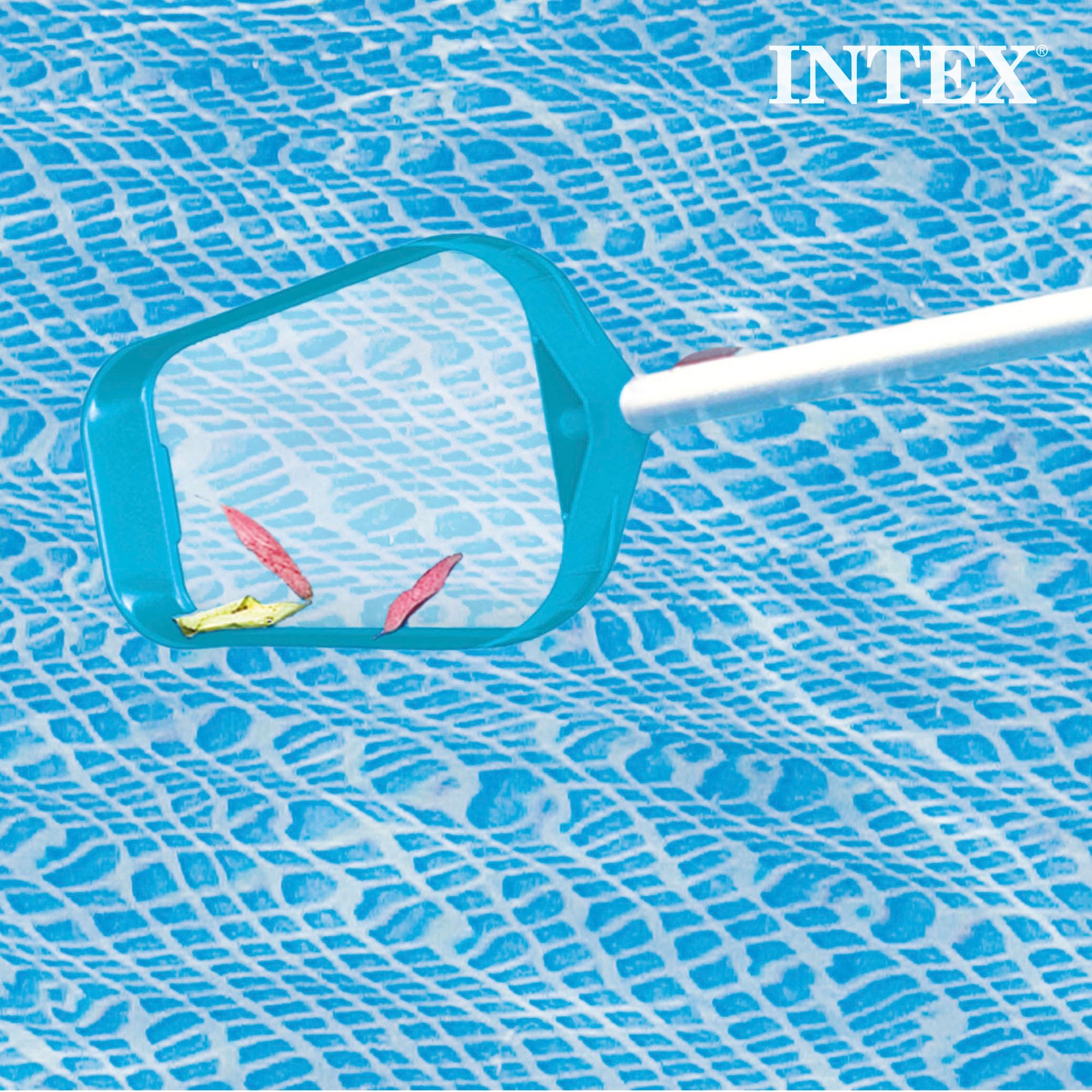 Intex 28002E Complete Above Ground Pool Maintenance Kit with Vacuum, Skimmer & Telescoping Pole - Ideal for Cleaning, Water Care & Pool Accessories (Perfect for Backyard, Inflatable & Family Swimming Pools)