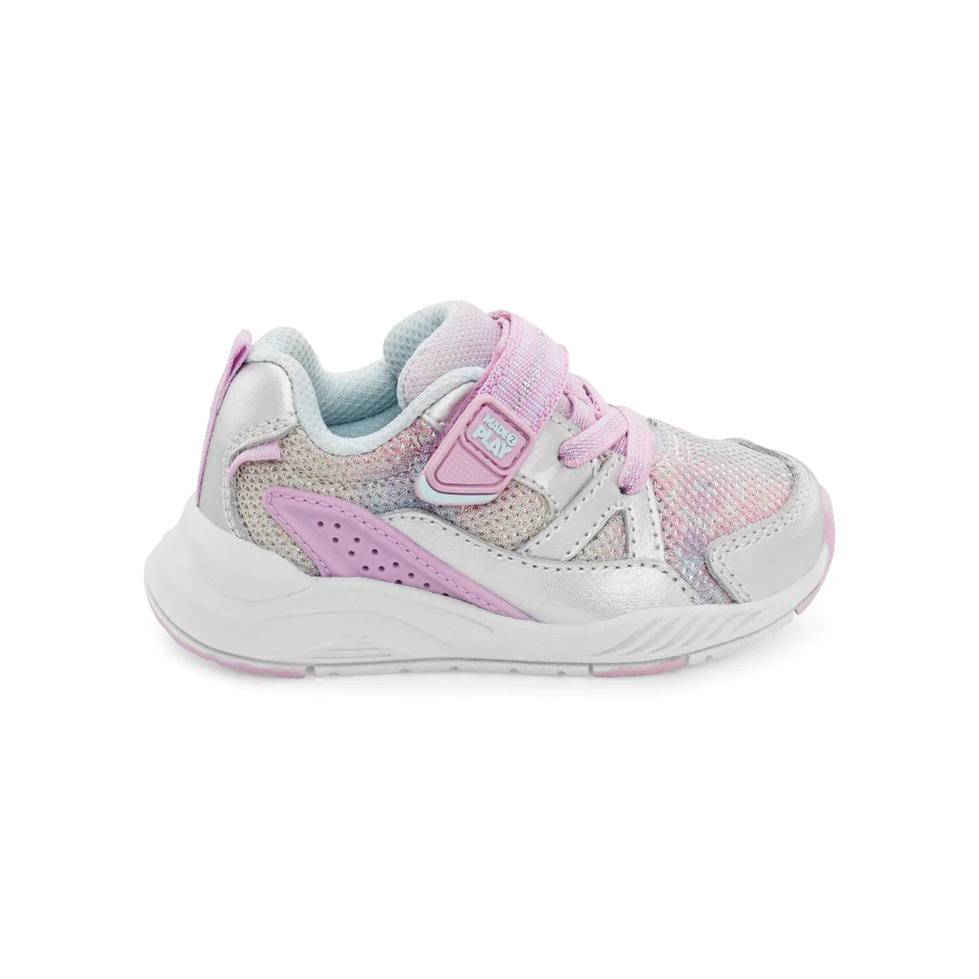 Stride Rite Rainbow M2P Journey 2 Kids' Sneakers - Lightweight Comfortable Walking Shoes for Boys & Girls - Perfect for School, Play & Outdoor Activities