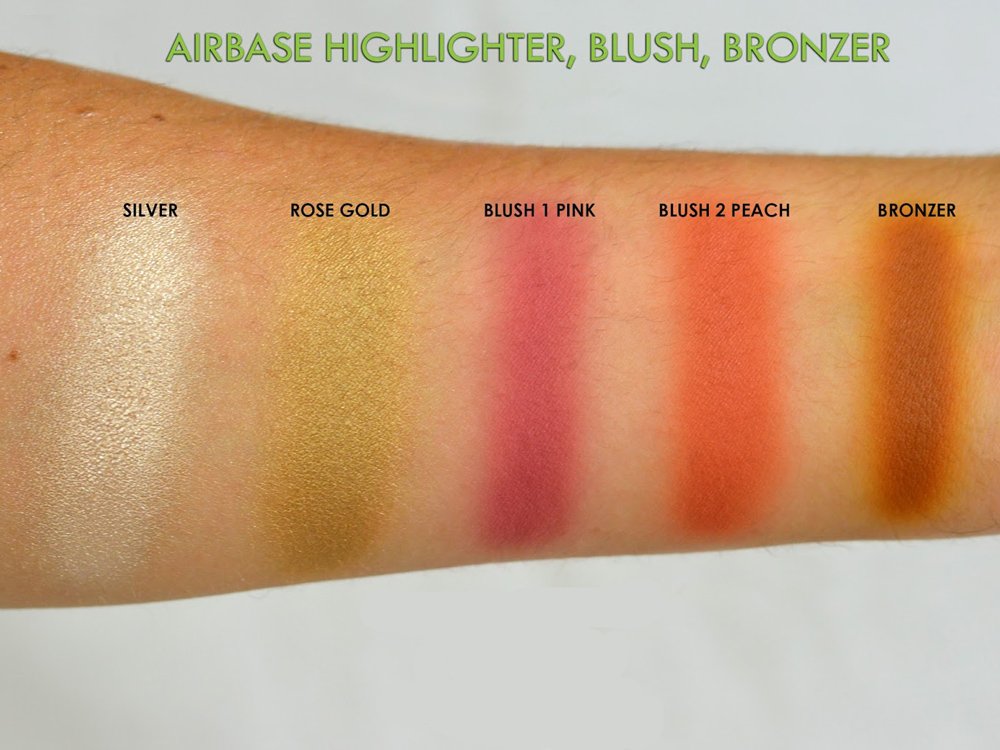 Airbase High-Definition Airbrush Makeup Kit - Peach Blusher 02 (30ml) for Professional Flawless Makeup Application | Perfect for Bridal, Photo Shoots & Special Events