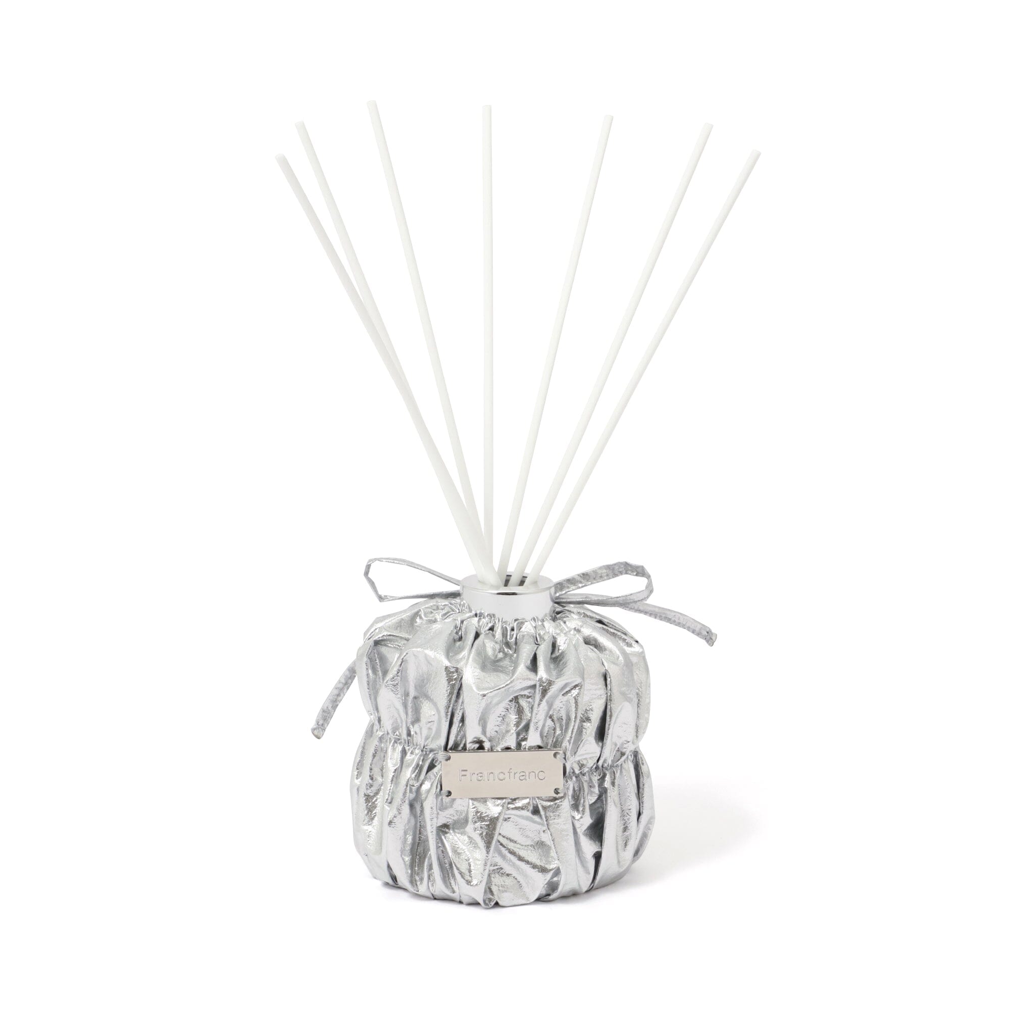 Premium Silver Fragrance Diffuser with Warm Musk Scent - Perfect for Home, Office & Spa Relaxation
