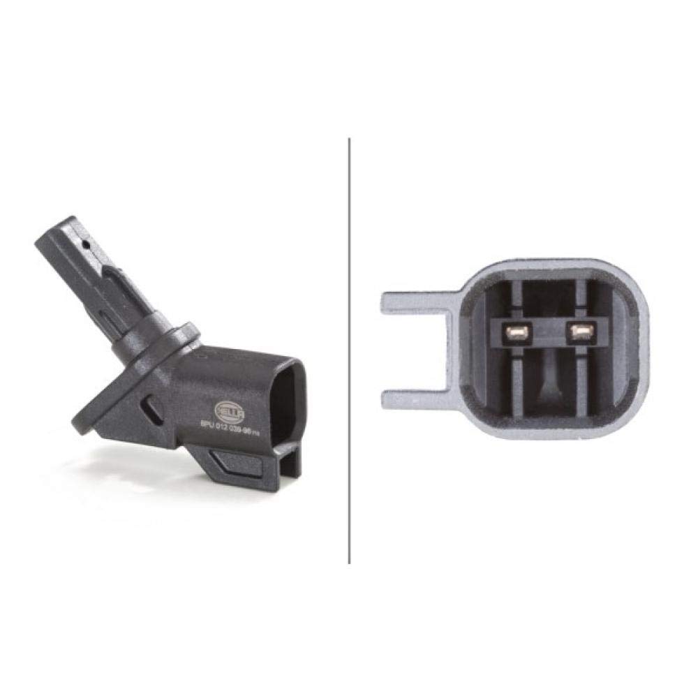 Hella 012039961 ABS Wheel Speed Sensor - Compatible with Multiple Vehicle Models | For Smooth Braking & Traction Control System Performance | Ideal for Highway Driving & Winter Road Conditions