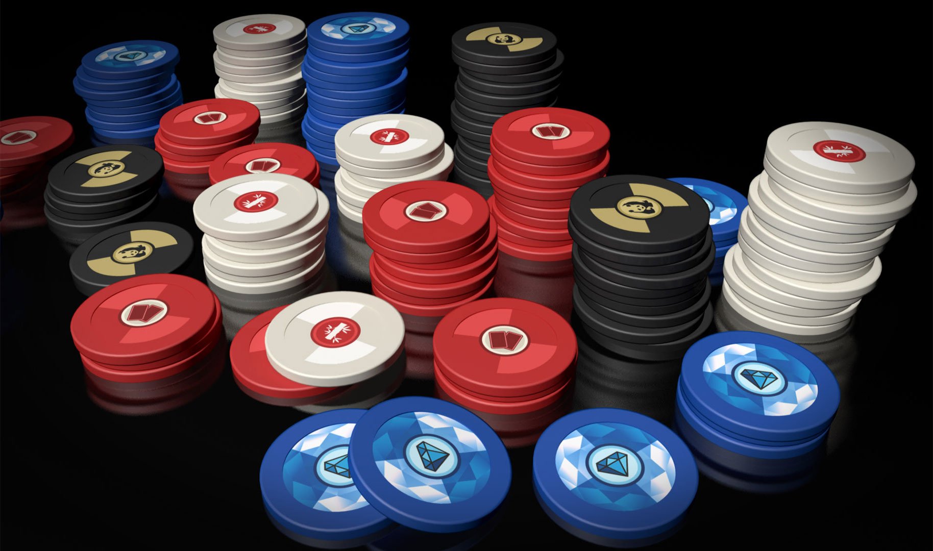 Premium Pandante Poker Chips Set - 500 Clay Composite Casino Style Poker Chips with Aluminum Case - Perfect for Texas Hold'em, Blackjack & Home Game Nights