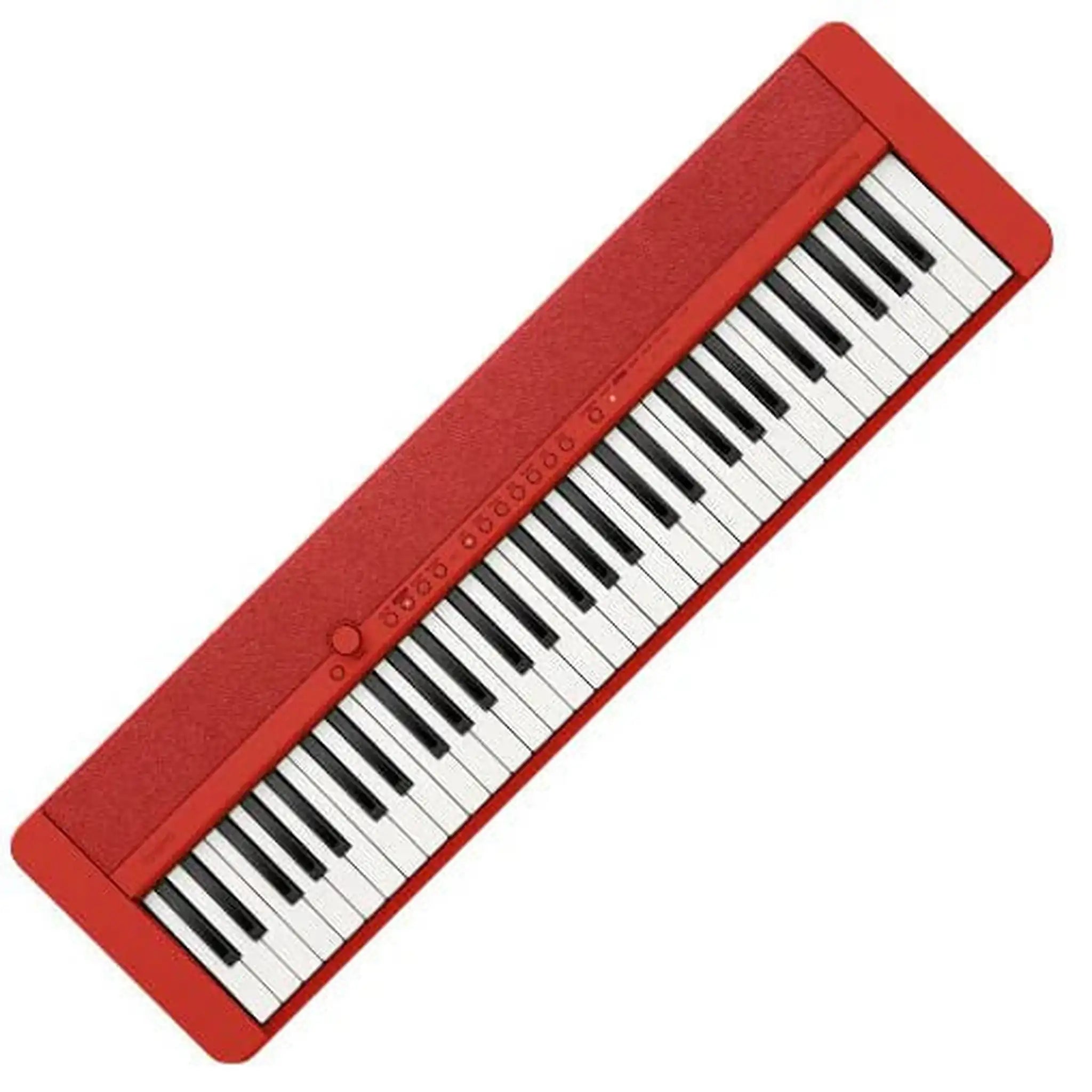 Casio CT-S1 Casiotone 61-Key Portable Digital Keyboard Piano - Red | Compact & Lightweight for Beginners, Travel & Home Practice