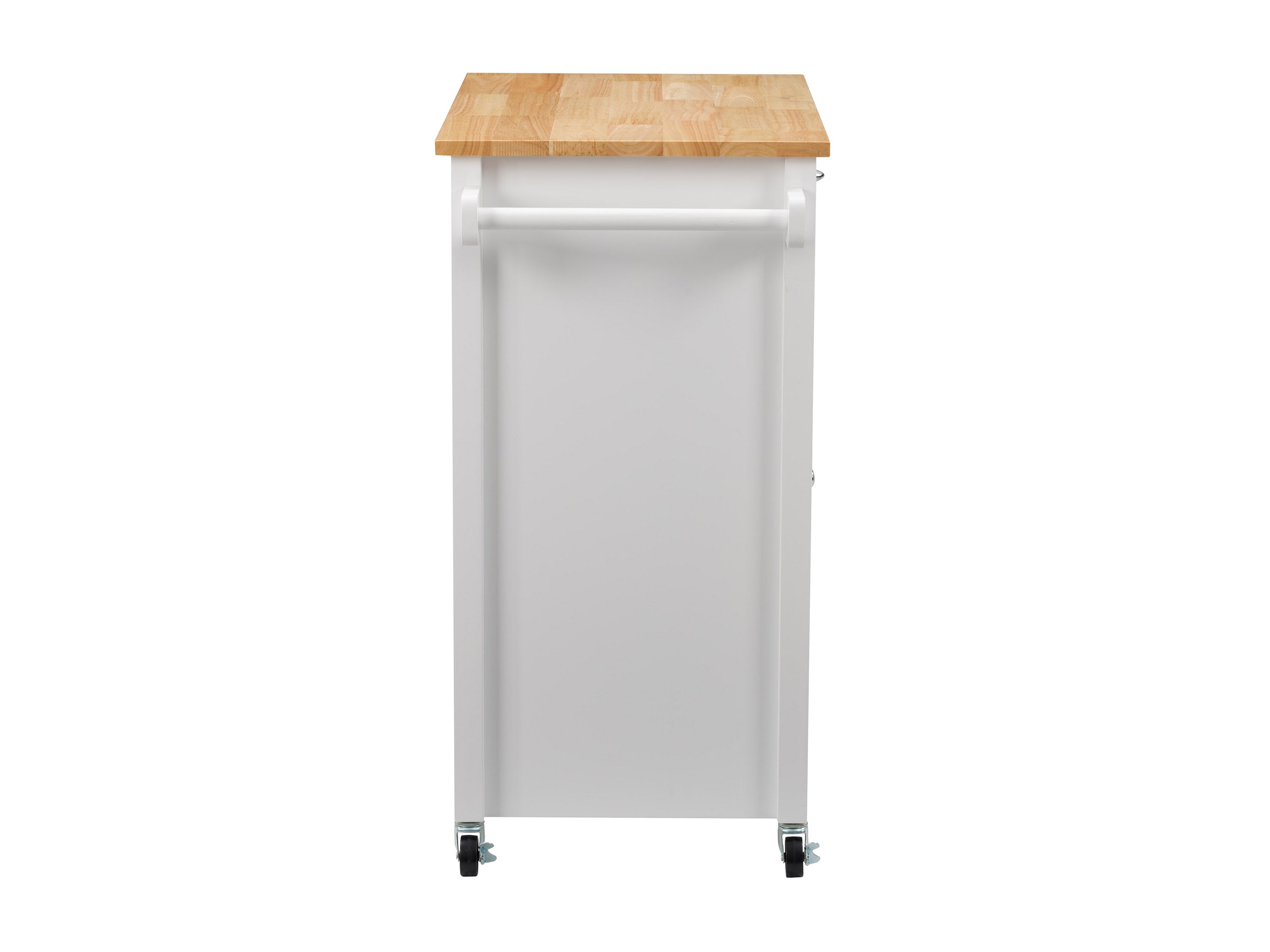 Stainless Steel Rolling Kitchen Cart with Locking Wheels - Mobile Kitchen Island for Small Spaces, Food Prep, and Extra Storage - Perfect for Apartments, Dorms, and Compact Kitchens