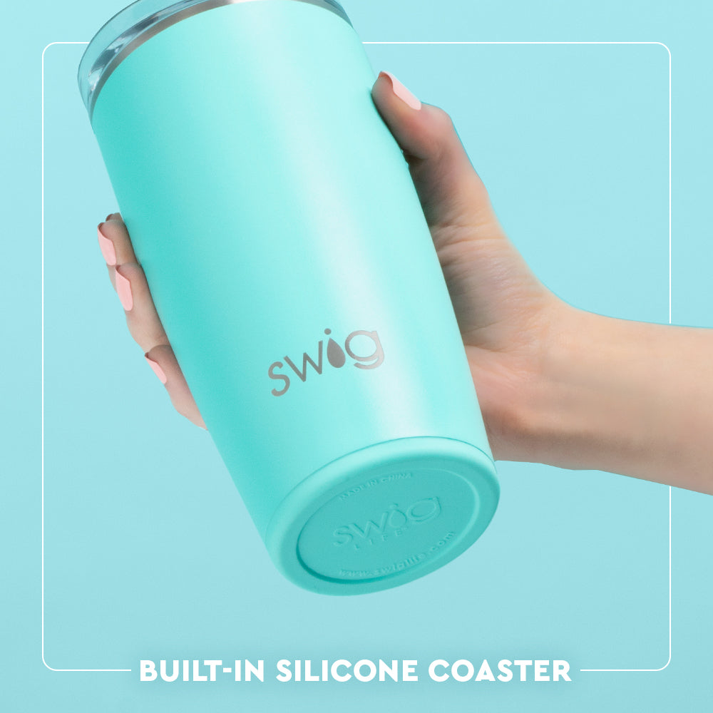 22oz Insulated Hawaii Tumbler with Lid & Straw - Double Wall Vacuum Stainless Steel Travel Mug for Hot & Cold Drinks - Perfect for Beach, Office, and Outdoor Adventures