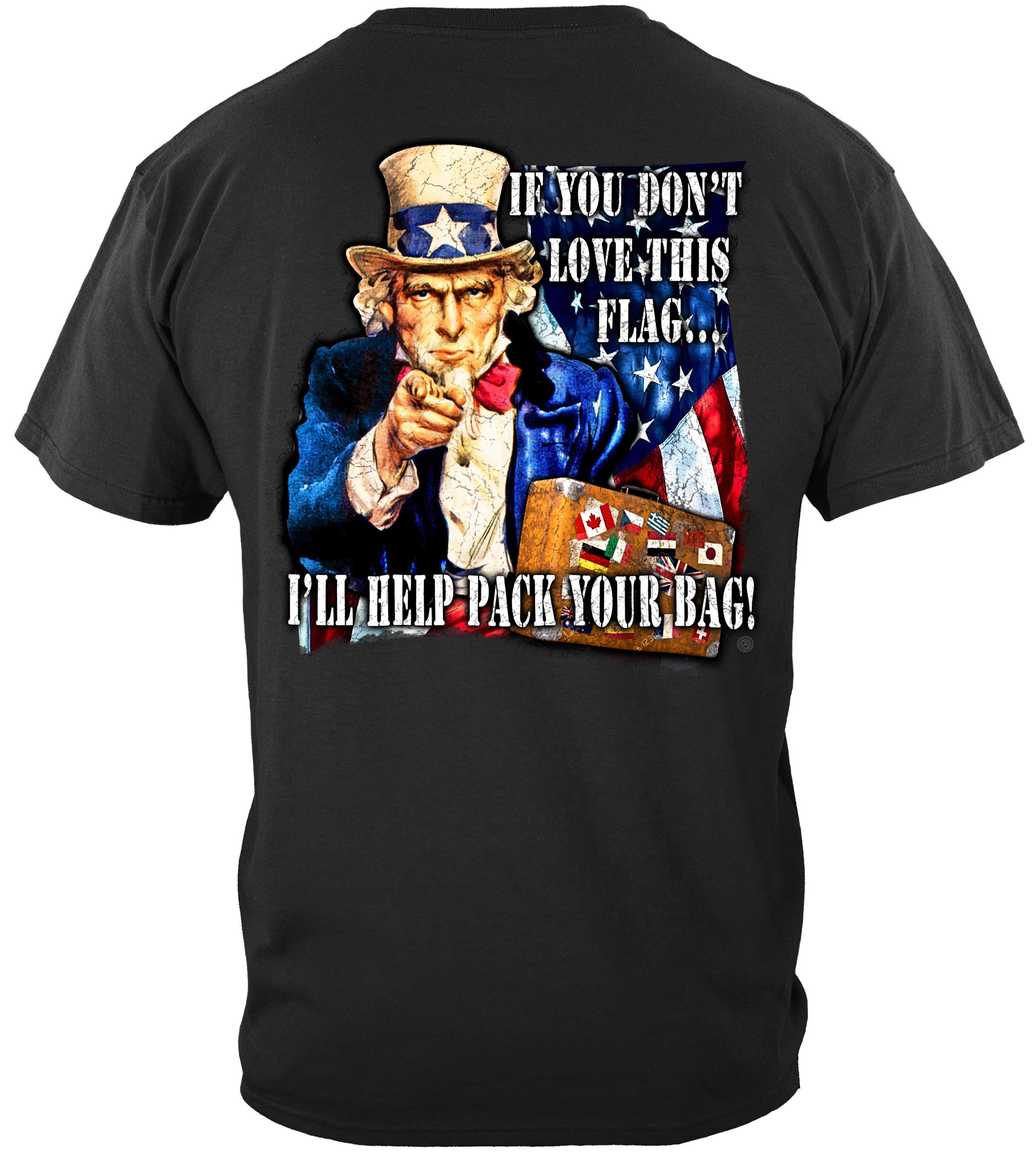 Erazor Bits 2nd Amendment T-Shirts for Men - Patriotic Gun Rights Shirt RN2259 | Perfect for Shooting Range, Gun Shows & Constitutional Rights Events