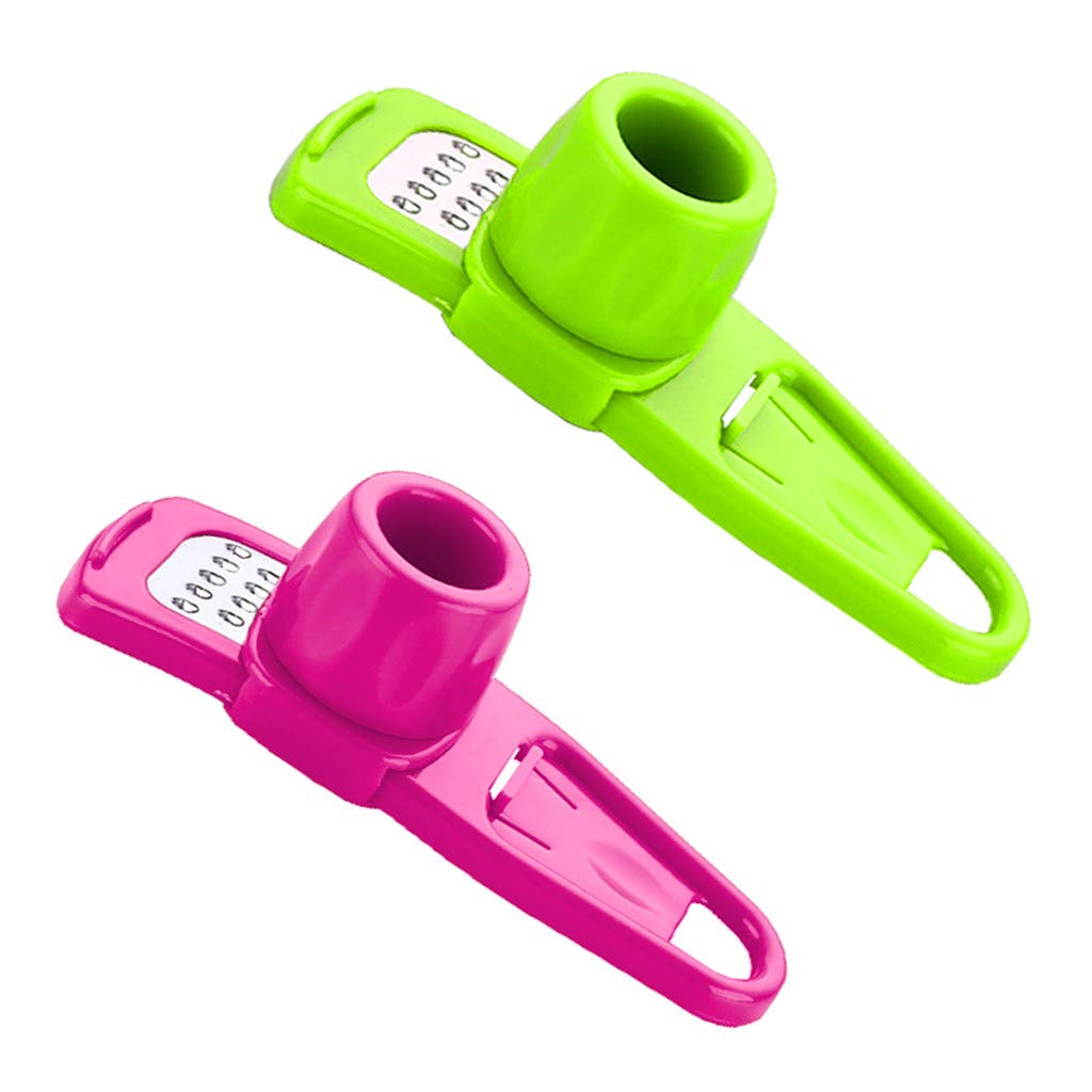Premium Garlic Press - Stainless Steel & PP for Easy Slicing - Perfect for Cooking & Meal Prep
