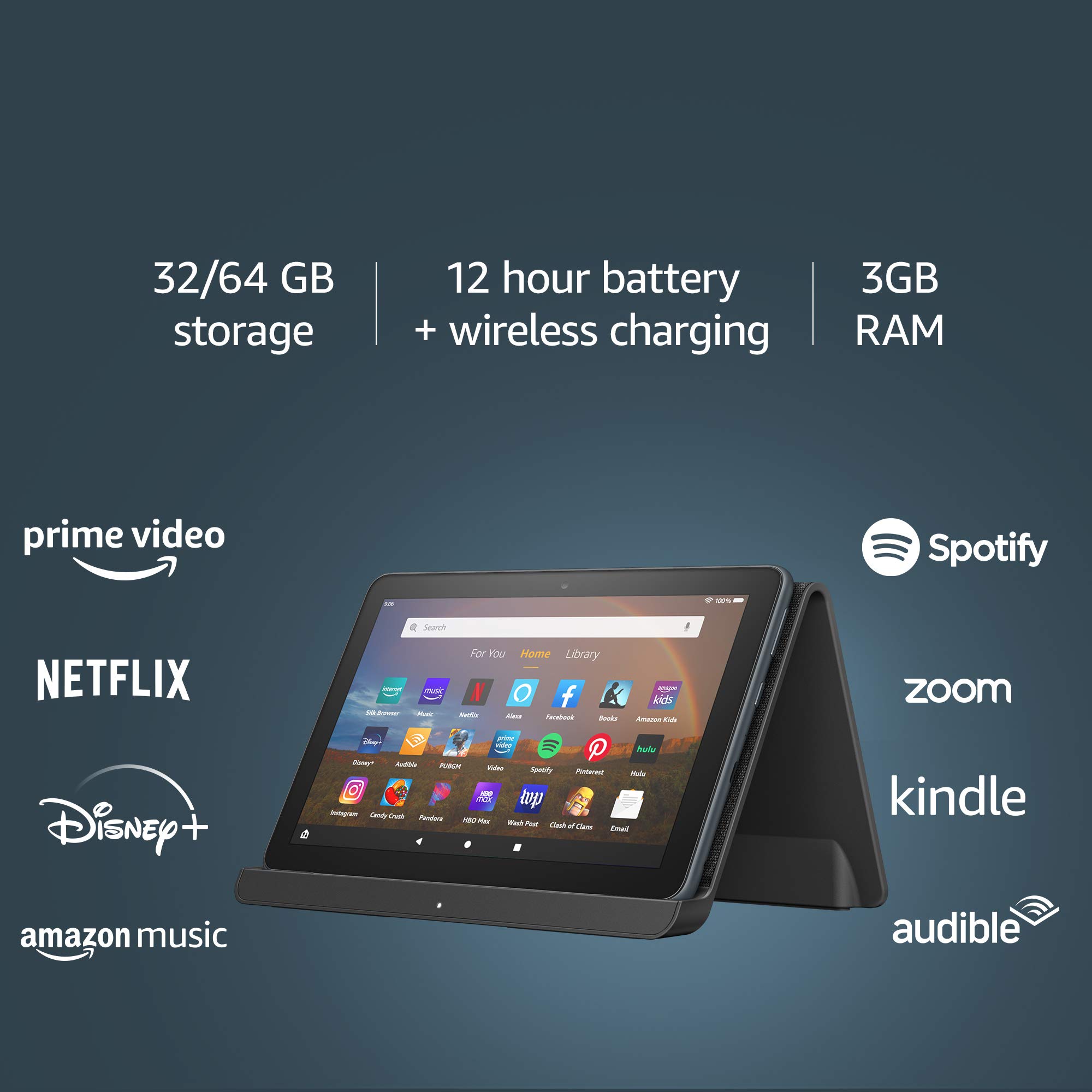 Fire HD 8 Plus Tablet 64GB - 8