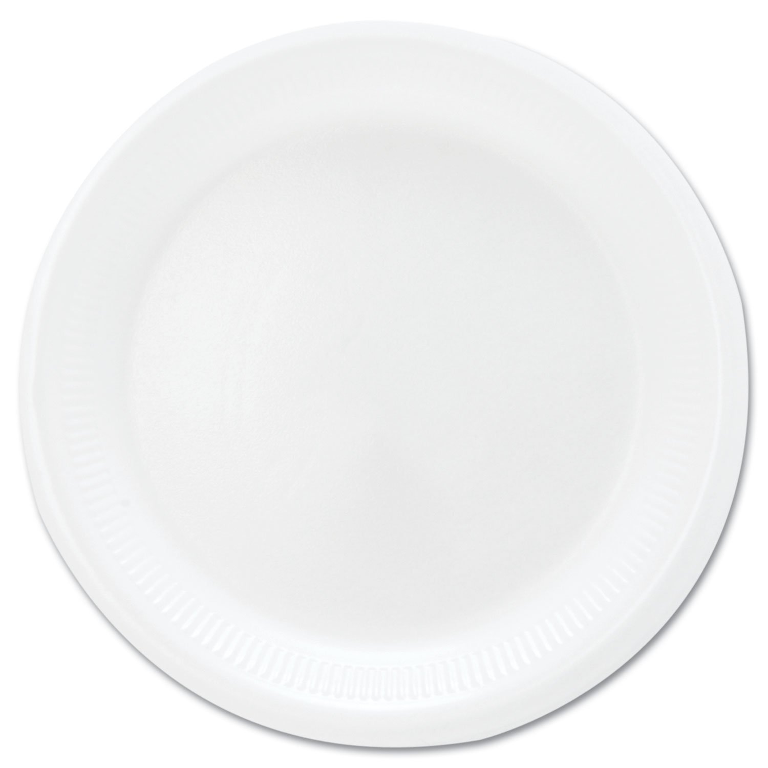Eco-Friendly Dart Classic Laminated Foam Plates - 10.5 Inch Disposable Dinnerware for Parties, Picnics & BBQs - Lightweight & Durable Disposable Plates for Home, Office & Outdoor Use