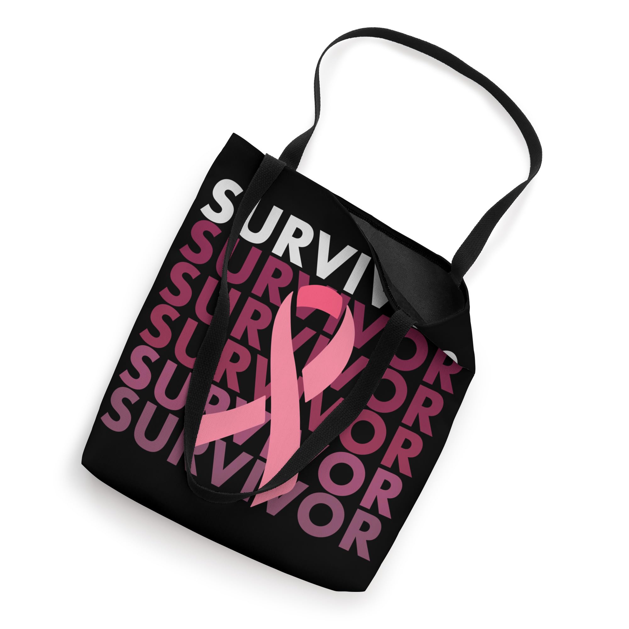Cancer Survivor Tote Bag - Inspirational Gift for Cancer Warriors & Survivors - Durable Cotton Tote for Daily Use, Shopping, and Support Events