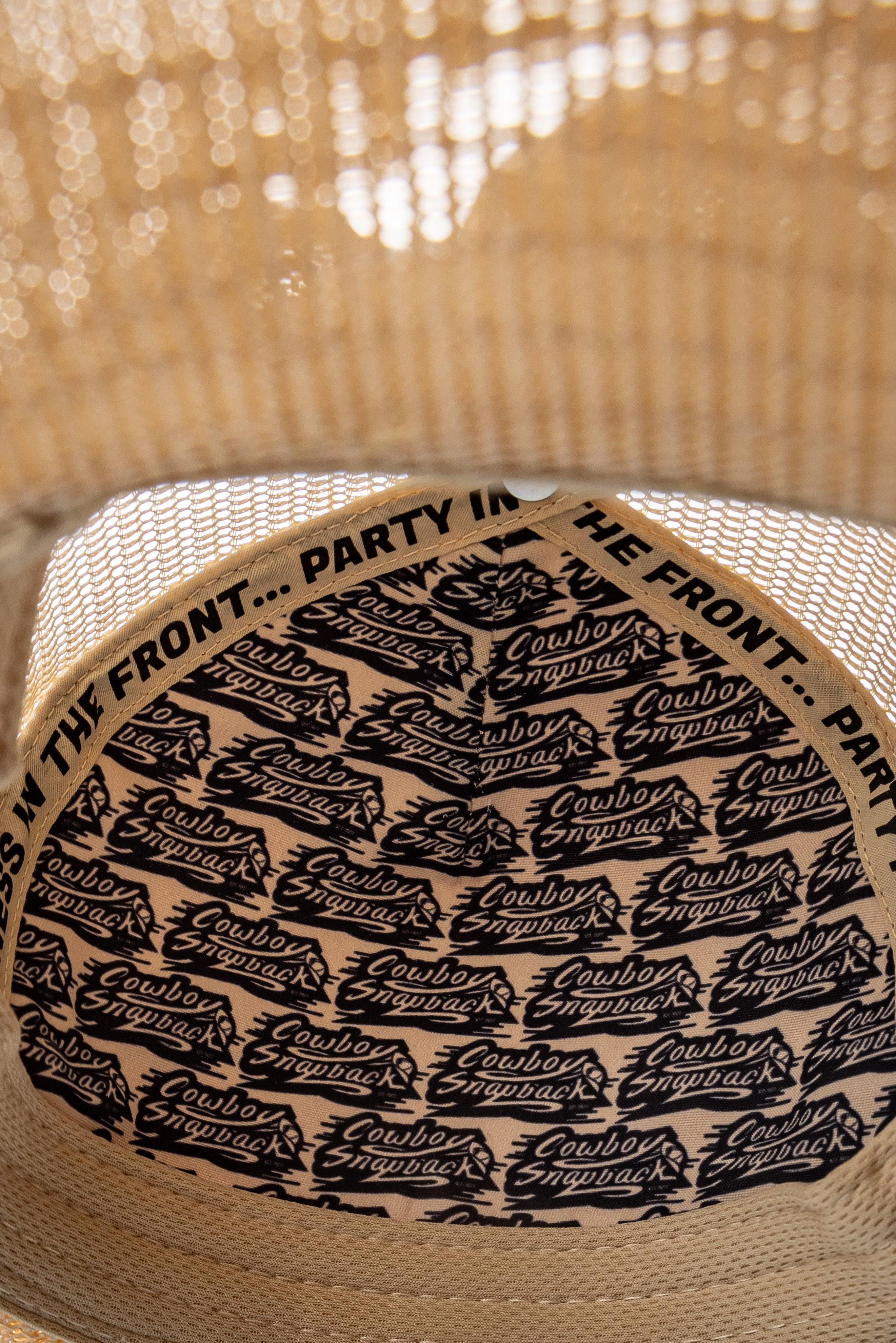 Tan Cowboy Snapback Hat - 5 Panel Adjustable Blank Baseball Cap for Men & Women - Perfect for Western Style, Outdoor Adventures & Casual Wear