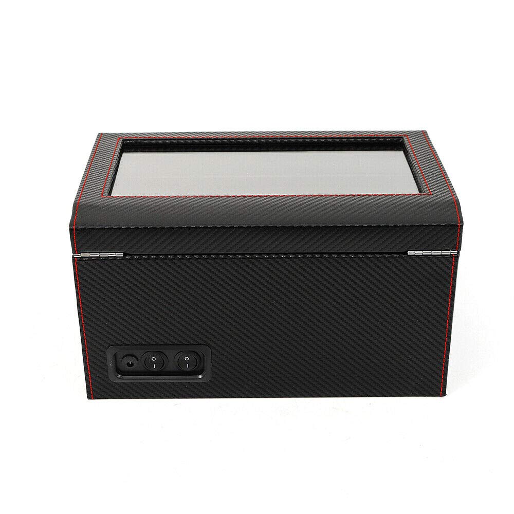 YIYIBYUS 4+6 Watch Winder Box - Automatic Rotation for Watch Collection - US Stock