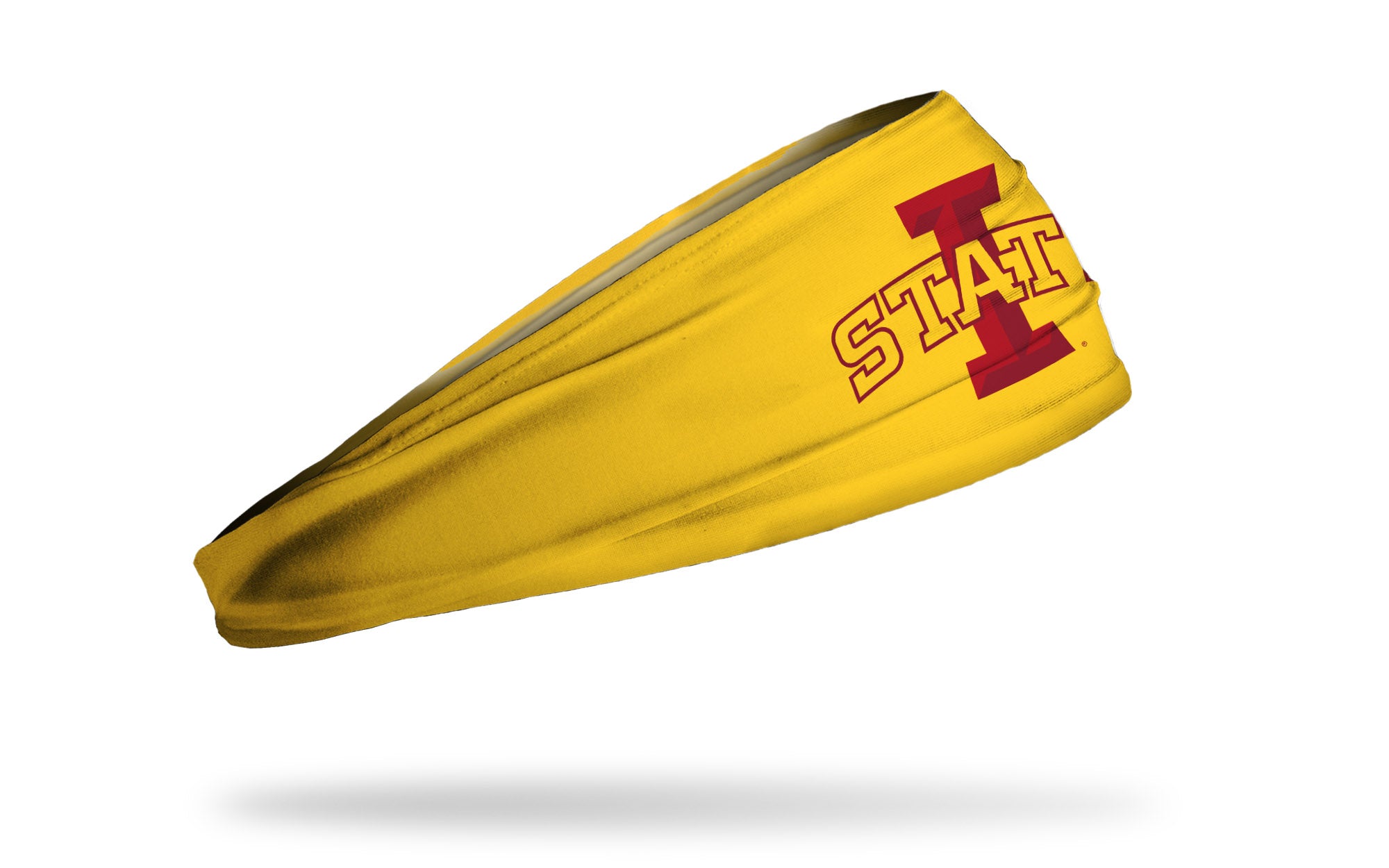 Iowa State University Logo Gold Big Bang Lite Headband - Stylish Adjustable Headwear for Sports, Workouts, and School Spirit