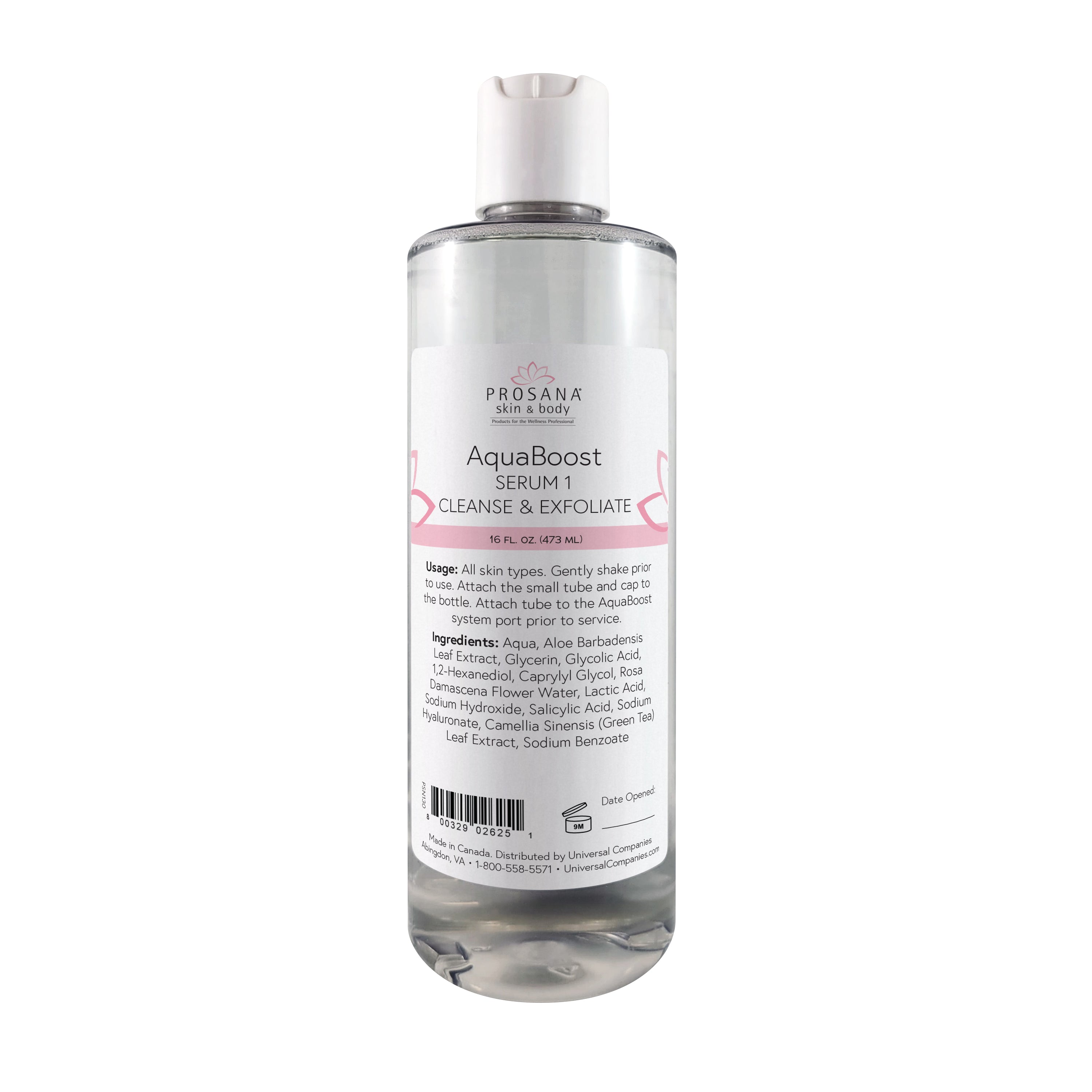 Prosana AquaBoost Serum - Hydrating Facial Serum with Hyaluronic Acid for Glowing Skin | Perfect for Daily Skincare Routine & Anti-Aging Care