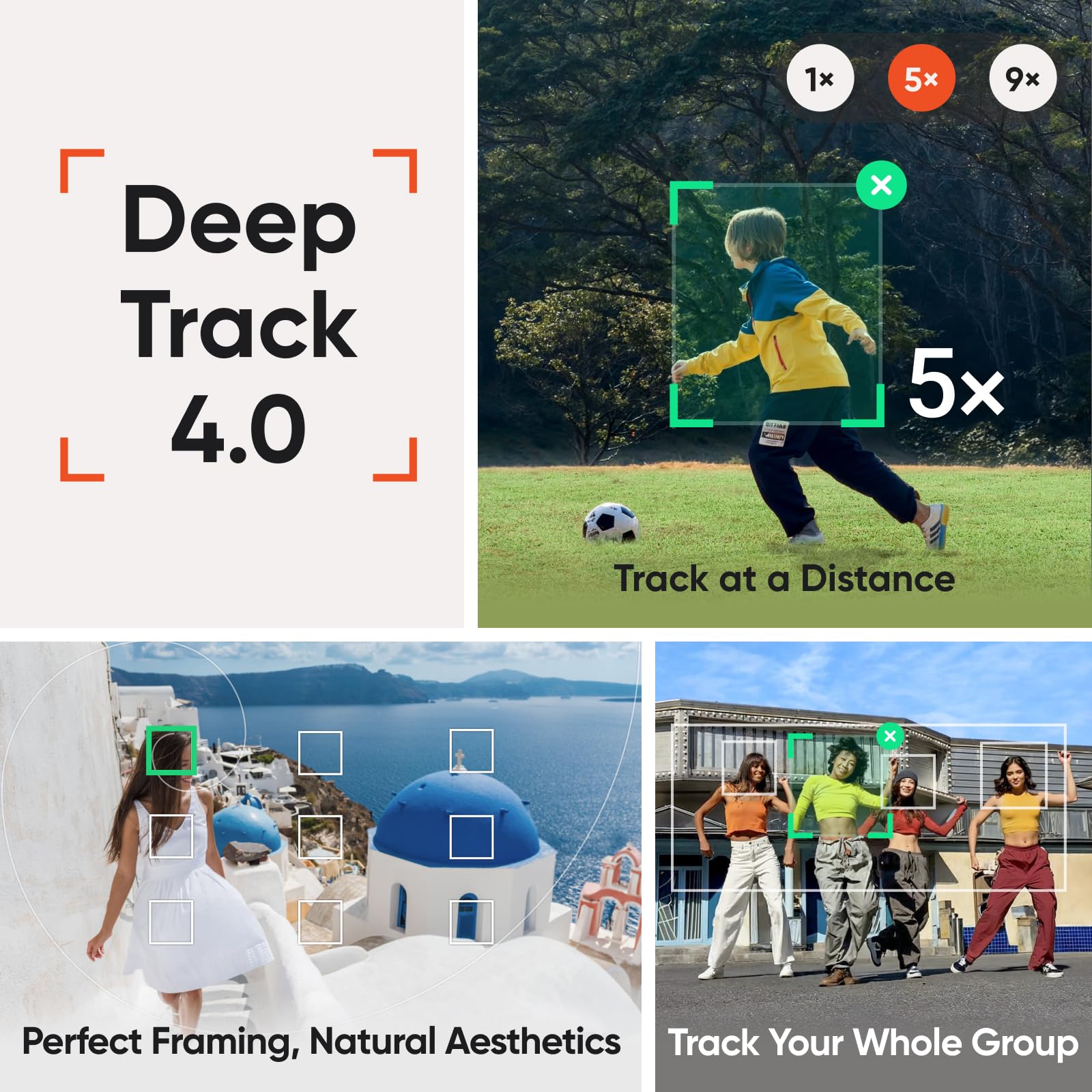 Insta360 Flow 2 Pro White - Foldable AI Smartphone Gimbal Stabilizer for iPhone & Android | 200+ App Tracking, Multi-Person & 360° Pan Follow | Built-in Tripod & Selfie Stick | Perfect for Vlogging, Travel Videos & Social Media Content Creation