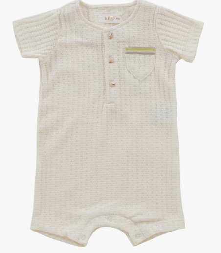 KIPP LEO Baby Romper Jumpsuit - Soft Cotton Outfit for Boys & Girls (12 Months to 2 Years) | Perfect for Playdates, Family Photos & Everyday Comfort
