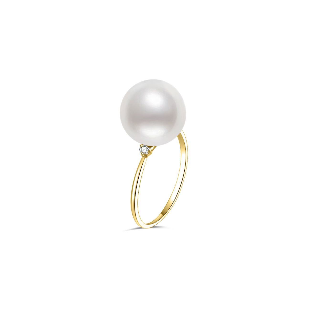 18K Gold Edison Pearl Ring KR00096 - Elegant Pearl Jewelry for Women, Perfect for Weddings, Anniversaries & Special Occasions