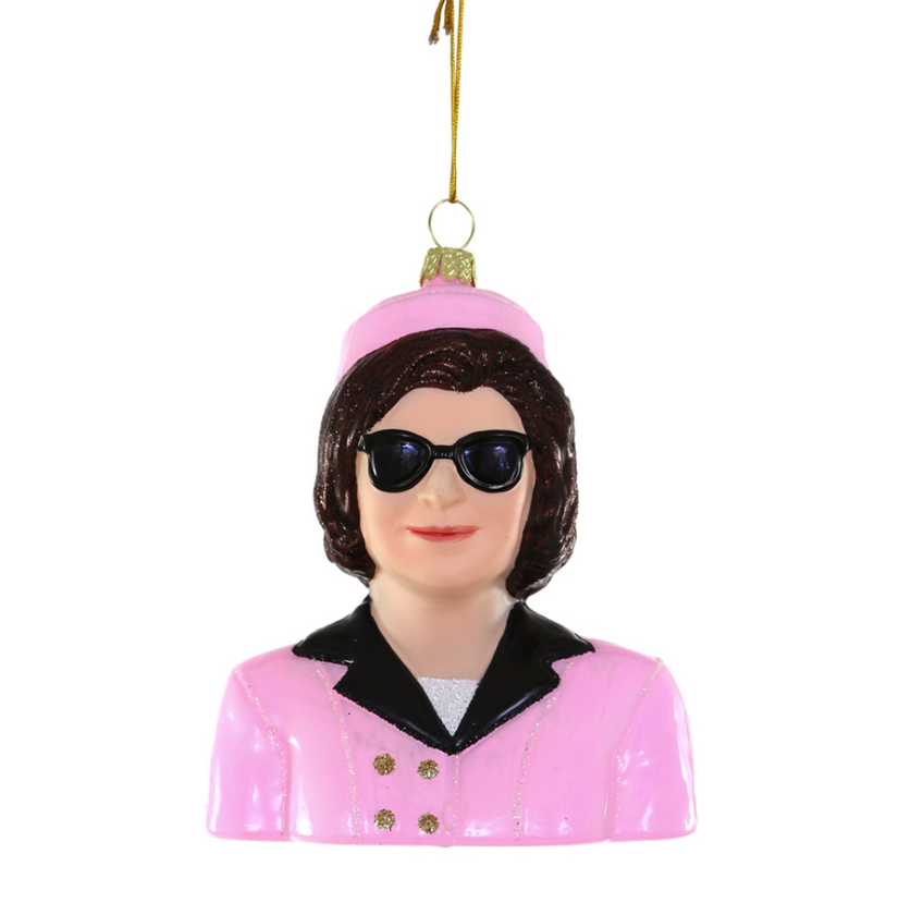 Jackie Kennedy Christmas Ornament - Vintage Style Holiday Decor for Tree, Gift, and Home Decoration | Perfect for Christmas, Collectors, and Kennedy Fans