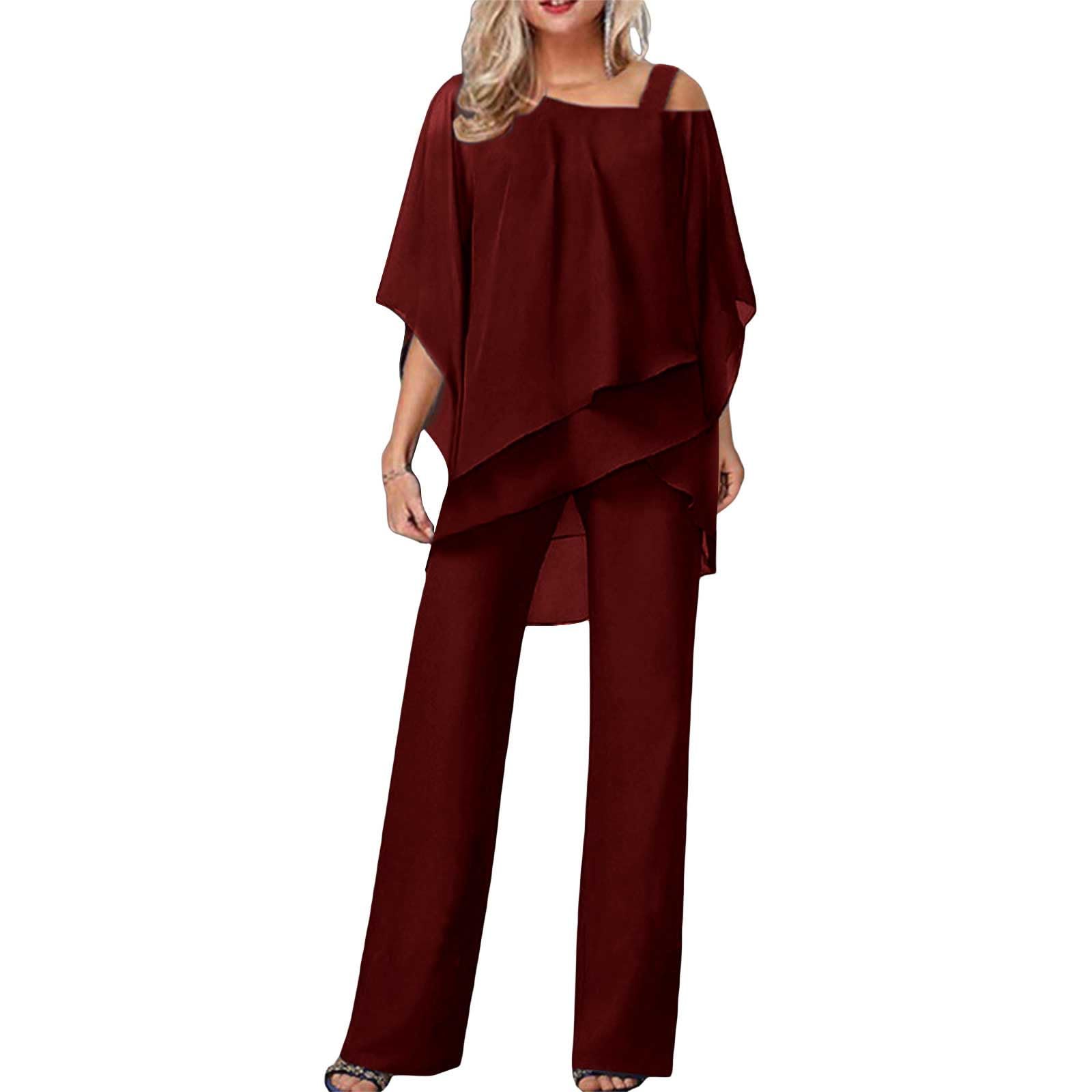 Women's Plus Size 2-Piece Pantsuit Set - Dressy Casual Business Office Work Outfit with Blazer & Pants in Blue (Size 3XL) | Perfect for Professional Meetings, Office Wear & Formal Events