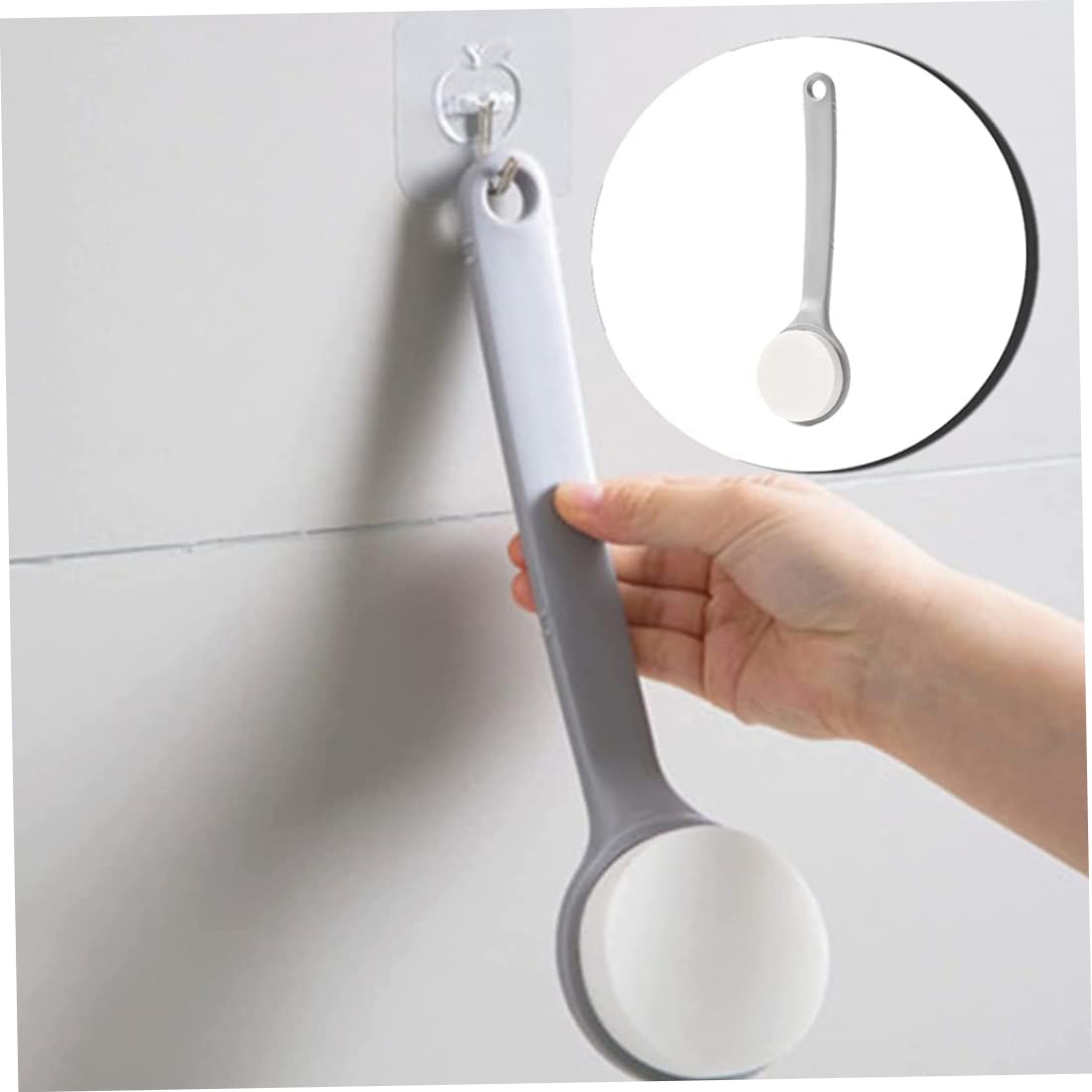 Long Handle Lotion Applicator for Back, Legs & Feet - Self Applying Sunscreen, Self Tanning, Skin Cream & Acne Treatment - Perfect for Home Use & Hard-to-Reach Areas