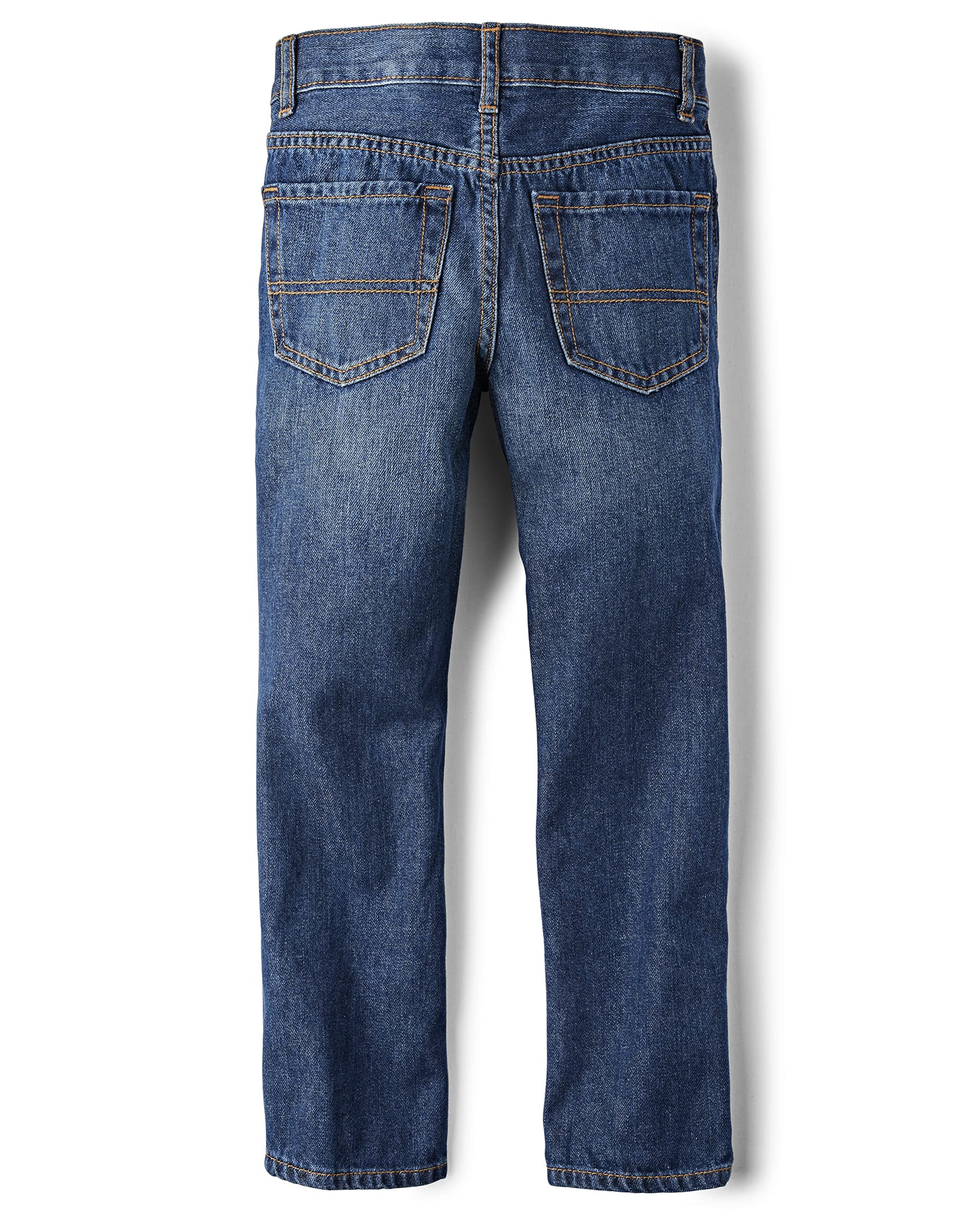 The Children's Place Boys' Straight Leg Jeans | Classic Denim Pants for Kids | School, Play & Everyday Wear