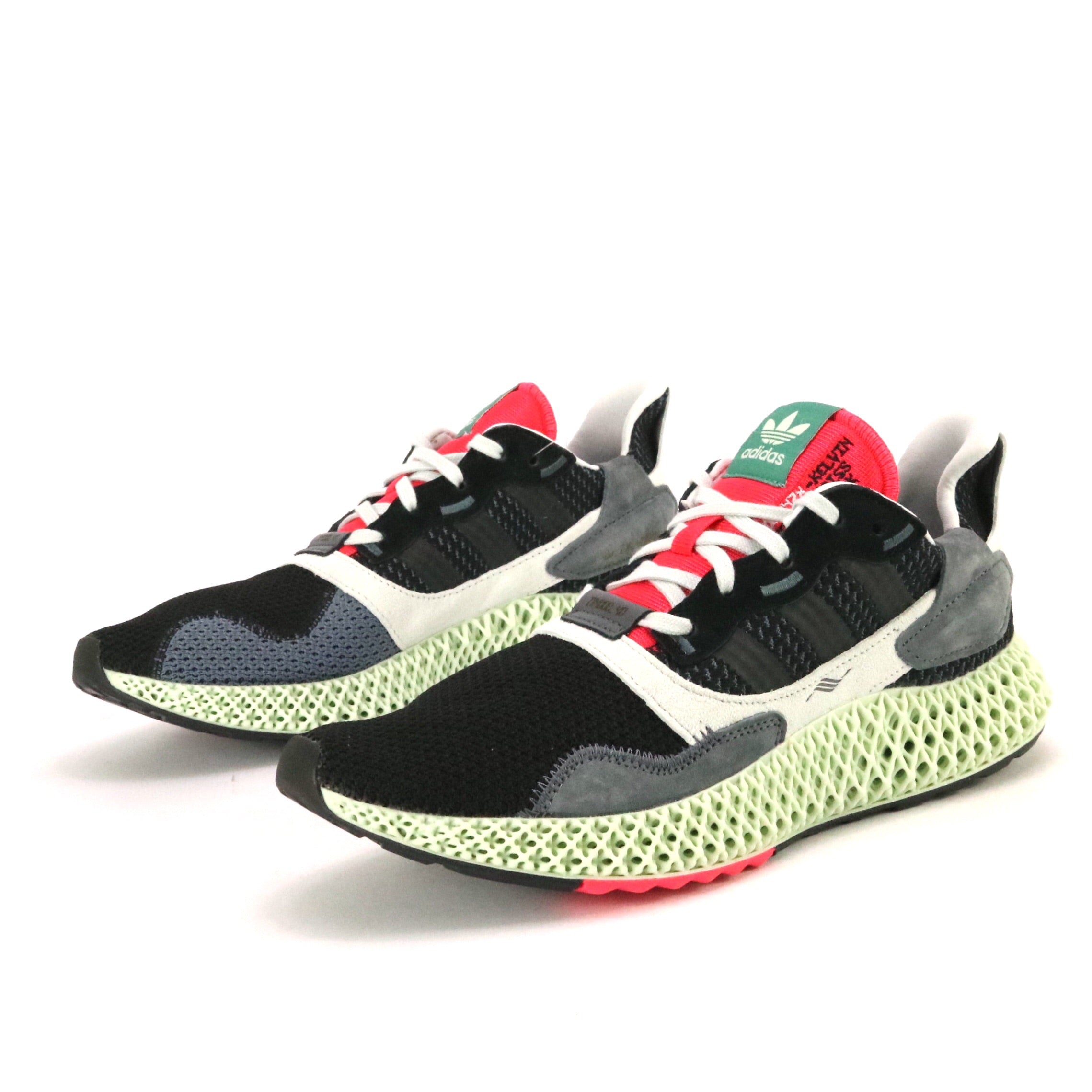 Adidas ZX4000 4D Running Shoes for Men - Black Onix Color | Lightweight Comfort for Jogging, Gym & Daily Wear