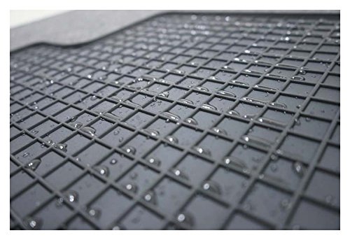 84110 Heavy Duty Rubber Mats, Set of 4 - Non-Slip Floor Protection for Garage, Gym & Workshop | Durable & Easy to Clean