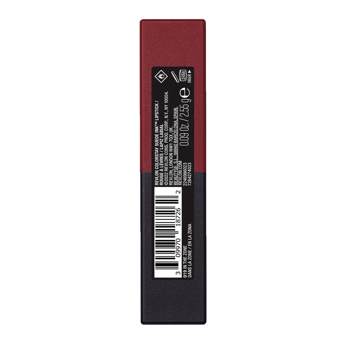 Revlon ColorStay Suede Ink Liquid Lipstick - Long Lasting Matte Lipstick, Shade 019 In The Zone - Perfect for Day to Night Wear, Parties & Special Occasions