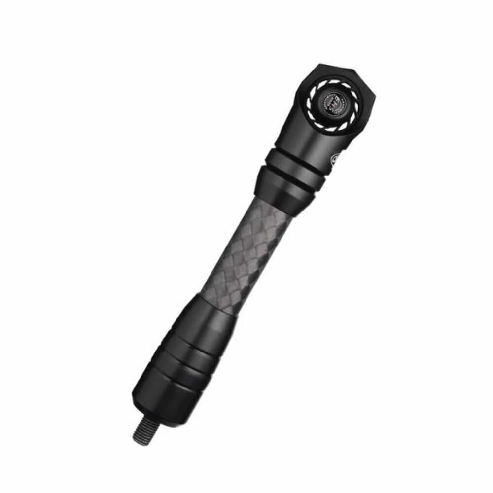Mathews Flatline 6-Inch Black Crossbow Stabilizer - Lightweight & Durable for Hunting & Target Shooting