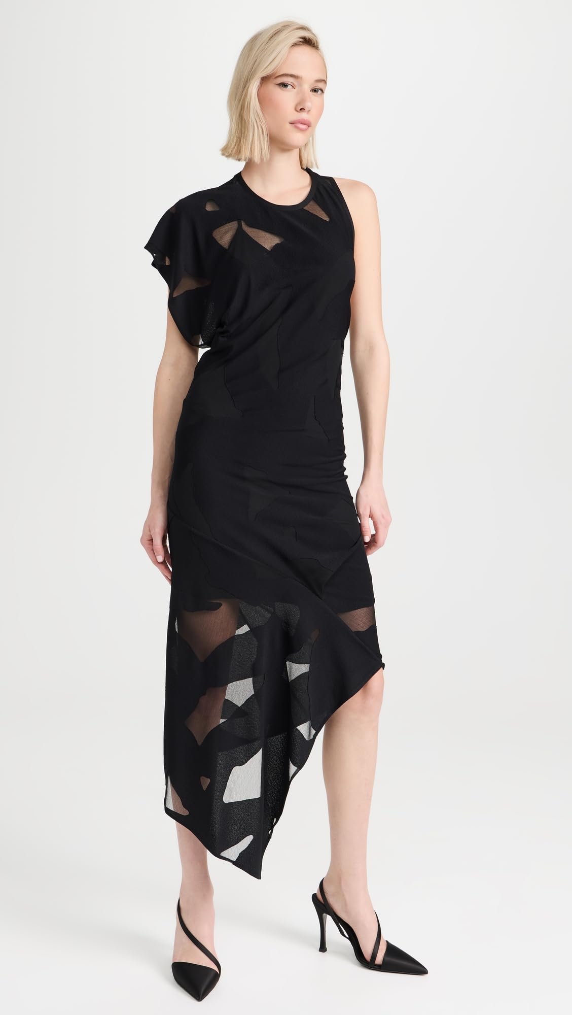IRO Women's Shanon Dress - Elegant Flowy Midi Dress for Women | Perfect for Parties, Weddings & Date Nights