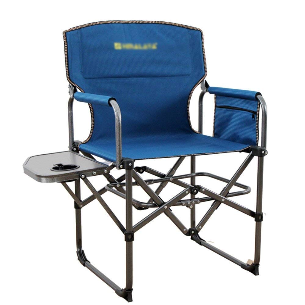 SGSG Portable Folding Chair - Lightweight Outdoor Director Chair for Camping, Fishing, Beach & Balcony | Compact Leisure & Writing Chair for Travel, Picnics & Home Use