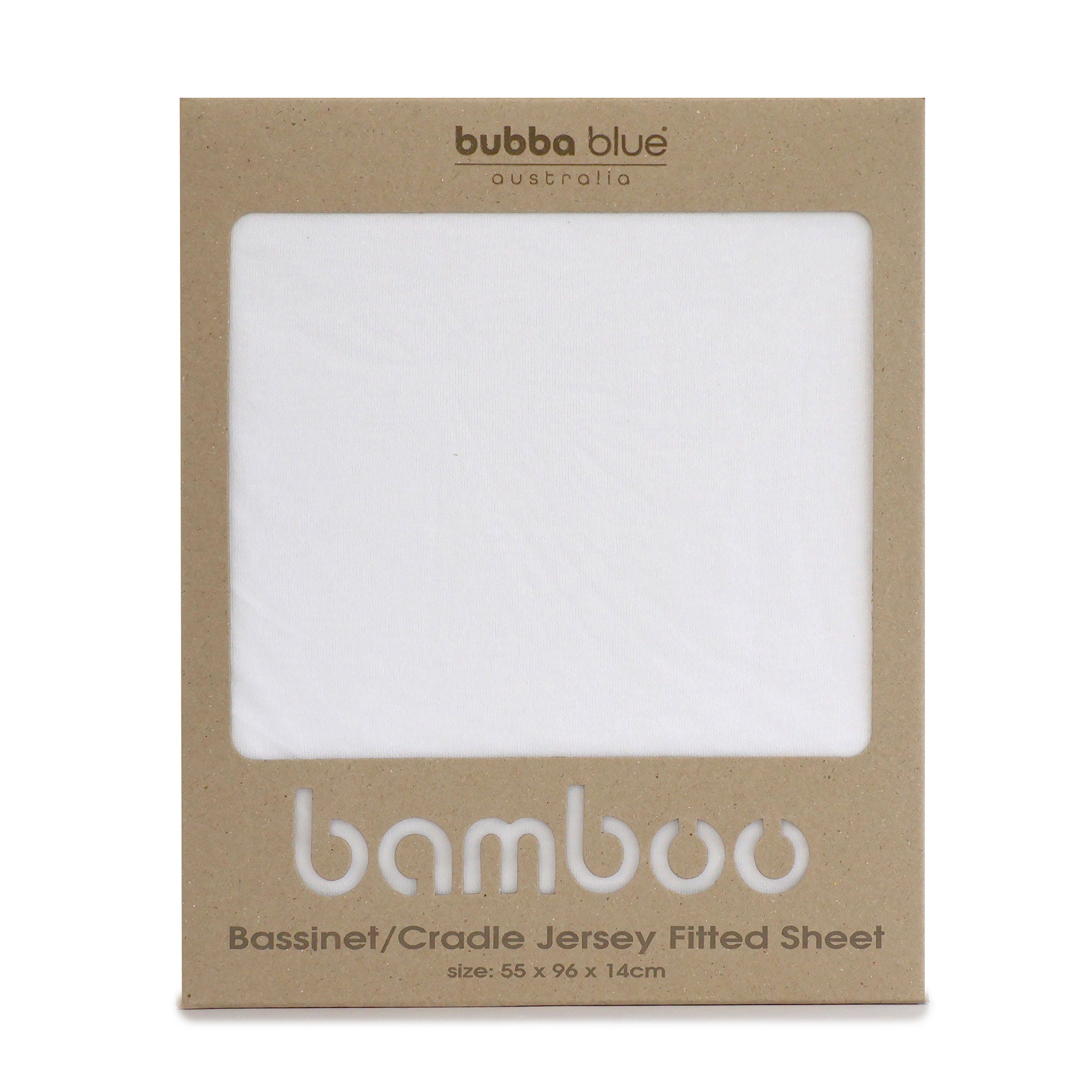2-Pack Bamboo Bassinet Fitted Sheets - Soft Jersey Crib Sheets for Baby Cribs & Cradles - Breathable & Hypoallergenic Nursery Bedding - Perfect for Newborns, Infants & Toddlers