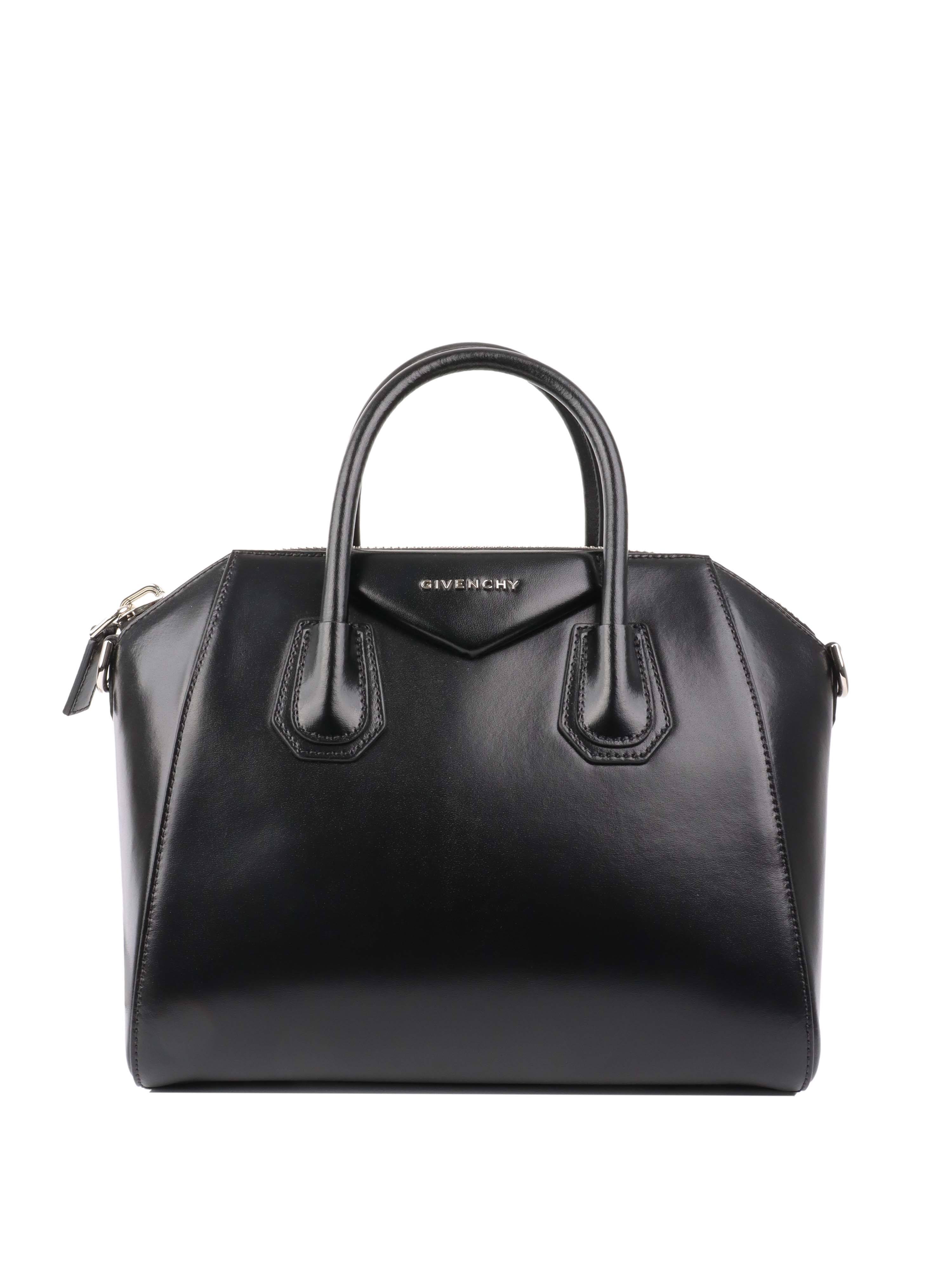 Givenchy Black Small Antigona Leather Shoulder Bag - Luxury Designer Handbag for Women, Perfect for Work, Evening & Travel