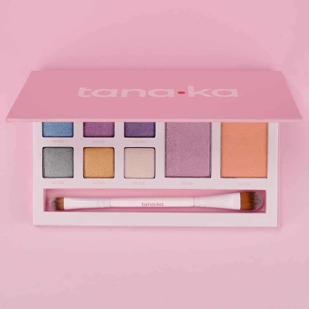 Tanaka Natural Vegan Kids Makeup Set - Non-Toxic, Eco-Friendly for Birthday & Halloween