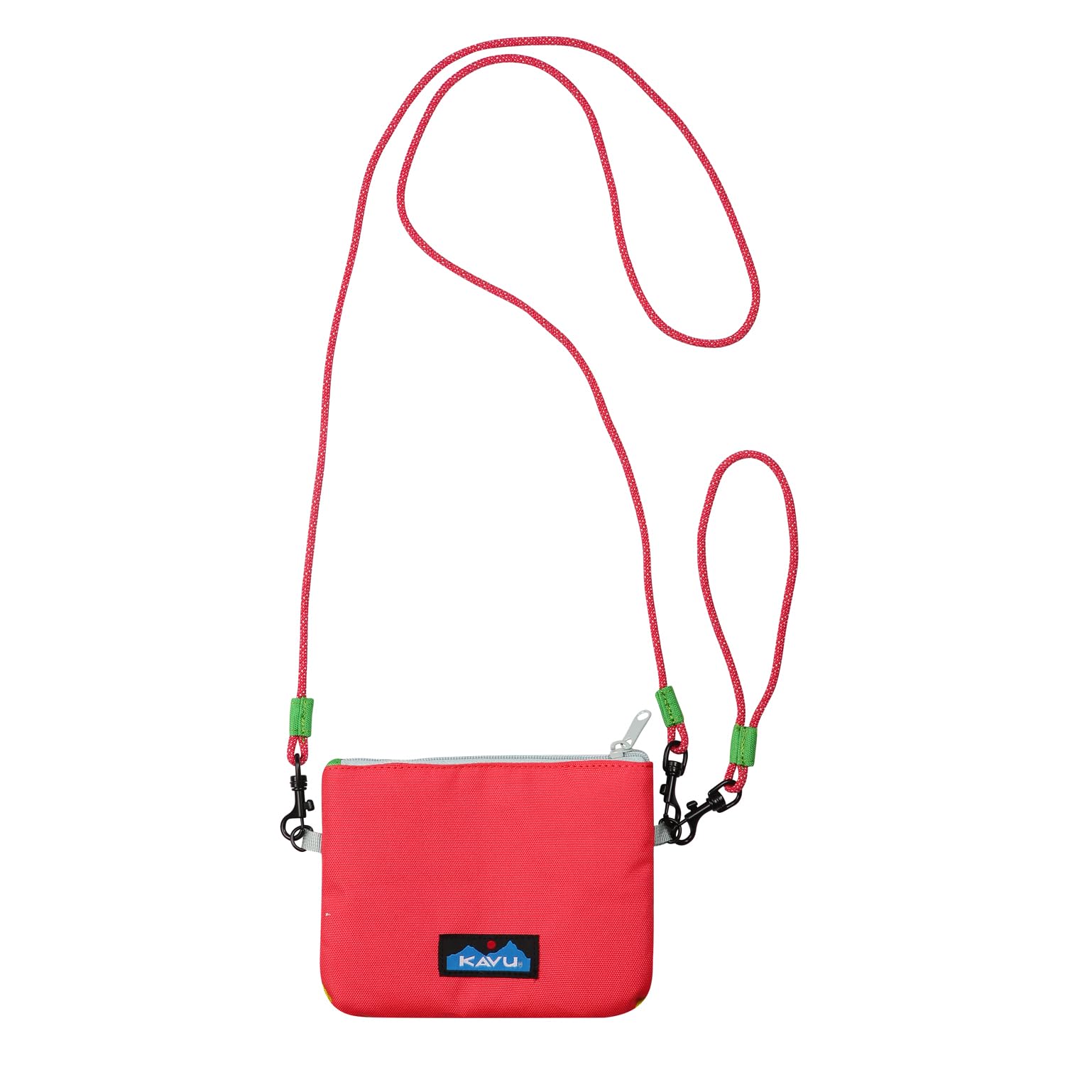 KAVU Renrose Crossbody Wallet with Adjustable Rope Strap - Stylish & Secure Travel Wallet for Women, Perfect for Shopping, Concerts & Outdoor Adventures