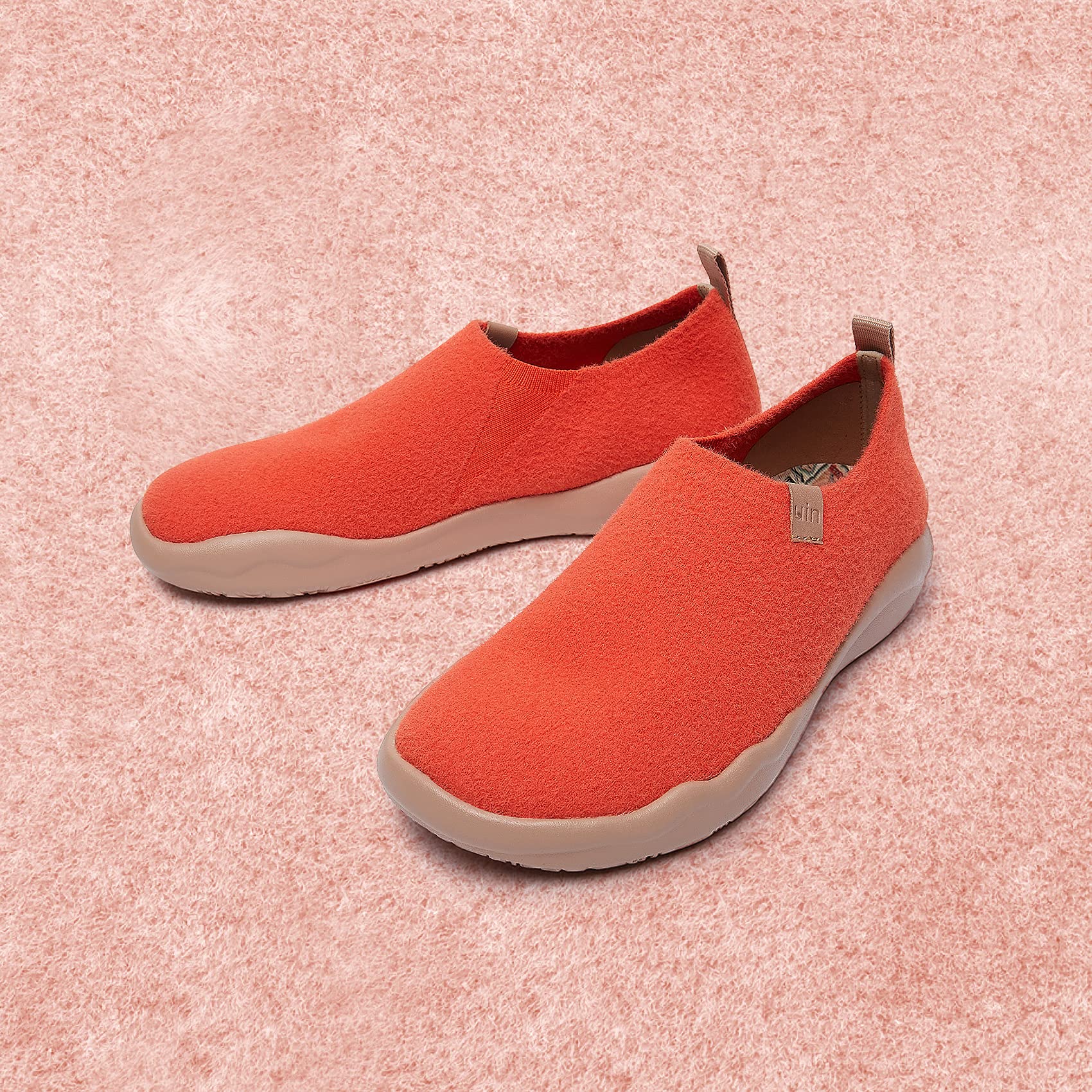 UIN Women's Slip-On Walking Shoes - Lightweight Comfort Loafers & Fashion Sneakers for Casual Wear | Perfect for Travel, Work & Everyday Use
