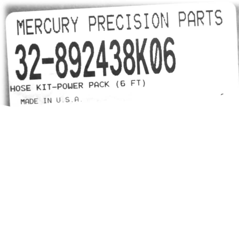 **MERCURY Hose Kit - 6 FT Heavy Duty Water Hose for Garden, Car Washing, and Outdoor Cleaning**