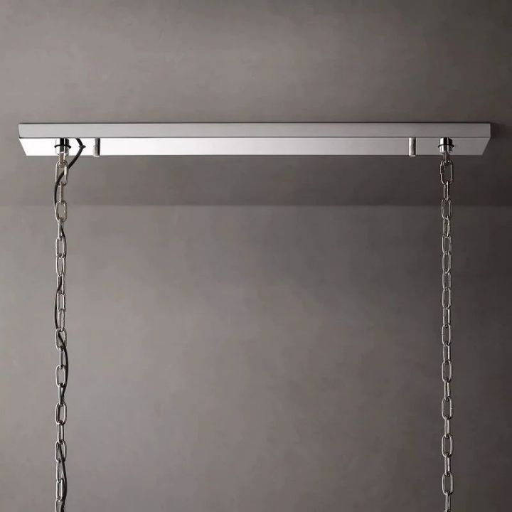 Aubrey Calcite Rectangular Chandelier 54