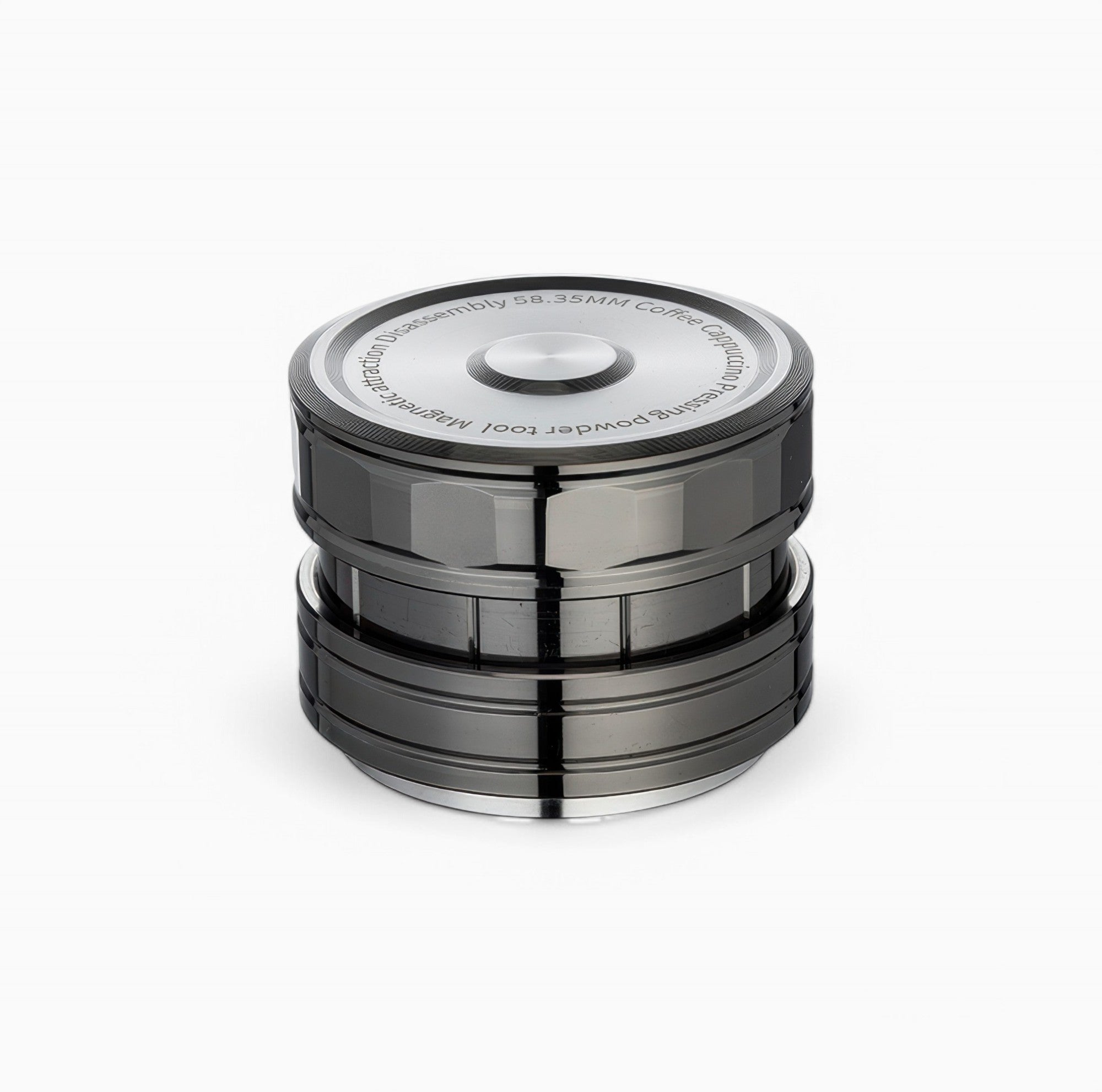 Premium UFO Gravity Tamper - Dual Base Design for Espresso & Coffee Grounds | Perfect for Home Baristas & Coffee Shops | Durable & Ergonomic Coffee Accessory