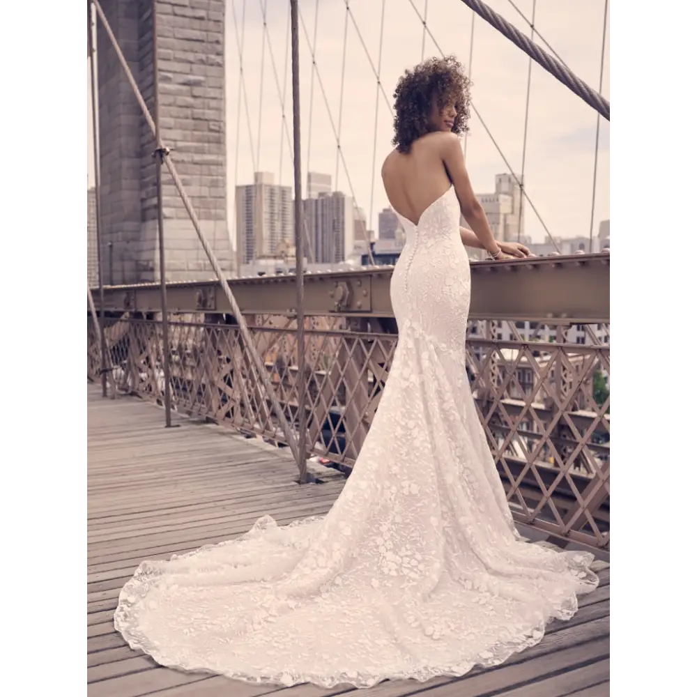 Grace by Maggie Sottero Elegant Lace Wedding Dress - Perfect for Bridal Ceremonies, Vow Renewals & Formal Events