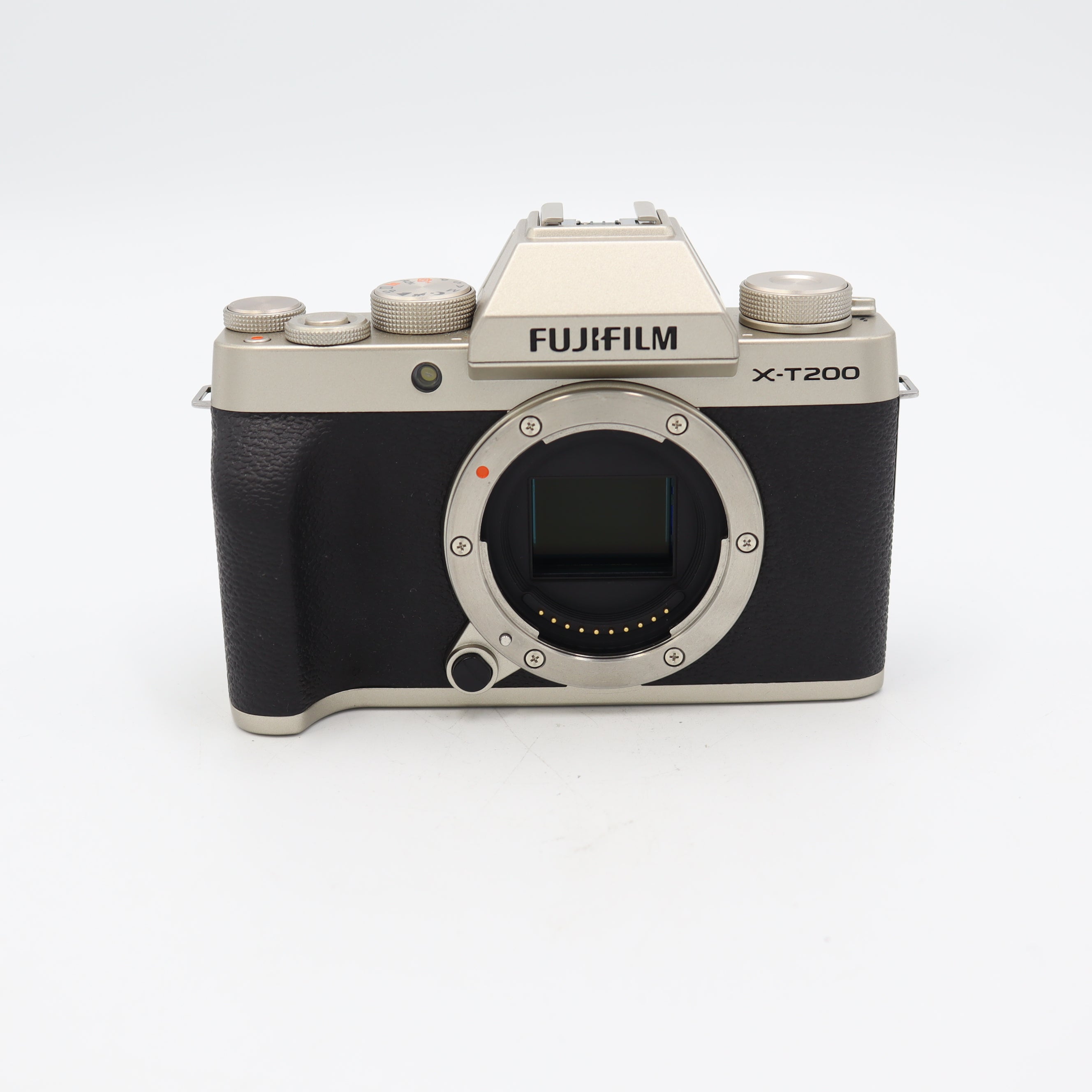 FUJIFILM X-T200 Mirrorless Digital Camera Body - Champagne Gold (Used) | Perfect for Travel Photography & Vlogging