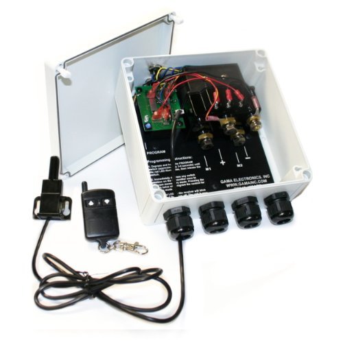 GAMA Electronics 400/100 Amp 12V Polarity Reversing RF Remote Control Switch - Heavy Duty for Winches, Hoists, and Automotive Applications