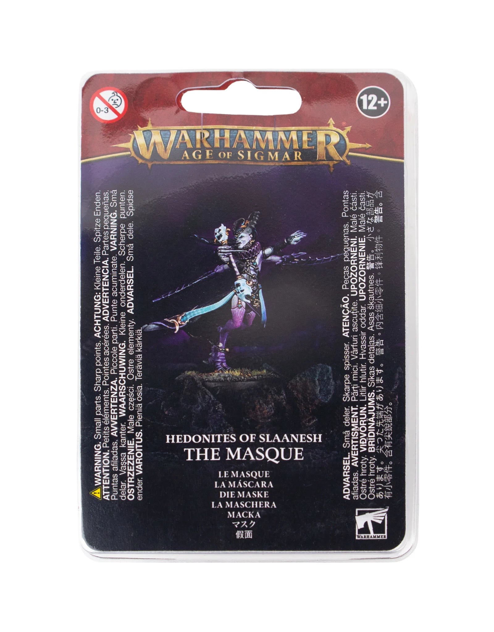 Age of Sigmar Hedonites of Slaanesh: The Masque - Warhammer Miniature for Tabletop Gaming & Collecting - Perfect for Battles, Displays & Fantasy Enthusiasts
