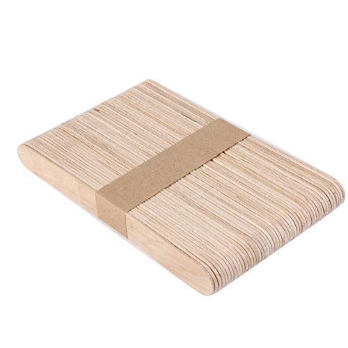 **Ayushicreationa Wooden Cosmetic Spatula - Reusable Makeup Tools for Mixing Face Masks & Creams - 20 PCS Set for Home, Salon & DIY Skincare**