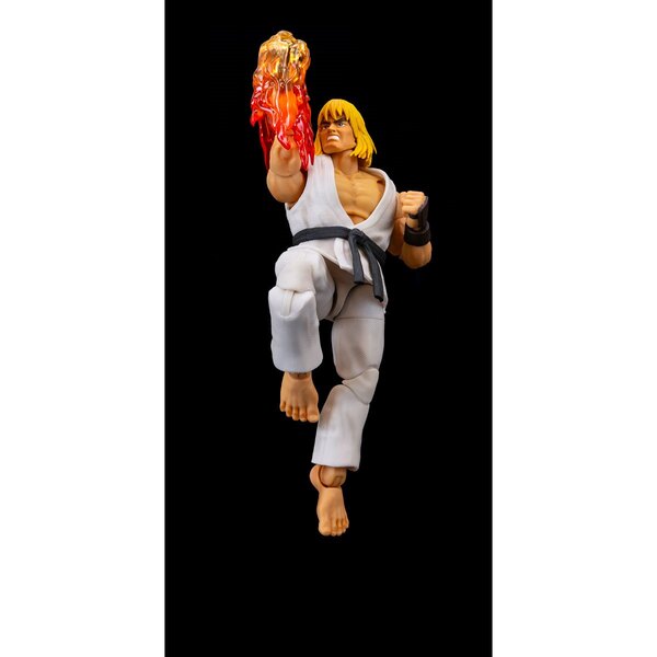Player 2 Ken 1/12 Scale Exclusive Action Figure - Ultra Street Fighter II: The Final Challengers by Jada Toys | Collectible Fighting Game Character for Display & Gaming Enthusiasts