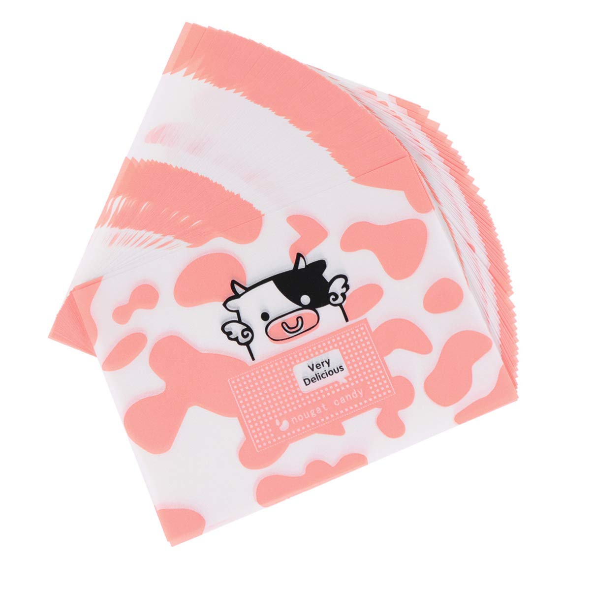 150pcs Nougat Candy Wrappers - Baking & Chocolate Wrapping Paper for DIY Treats