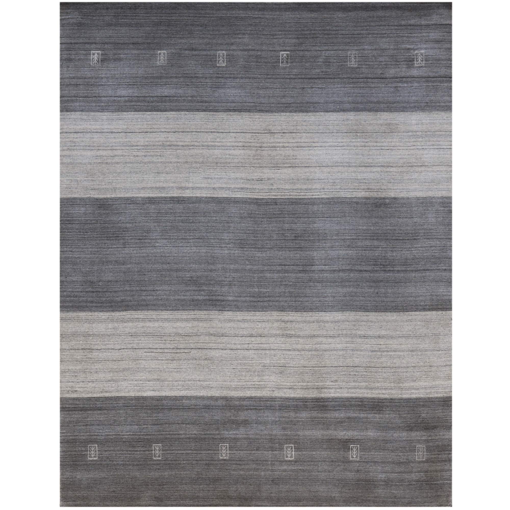 Amer Rugs Design Rug, 4' x 6', Charcoal Grey - Soft and Durable Area Rug for Living Room, Bedroom, or Office Decor