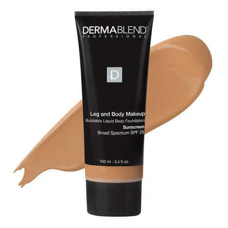 Dermablend Leg and Body Makeup Base - Waterproof, Full Coverage Concealer for Scars, Tattoos & Imperfections - Ideal for Daily Use, Special Occasions & Photos