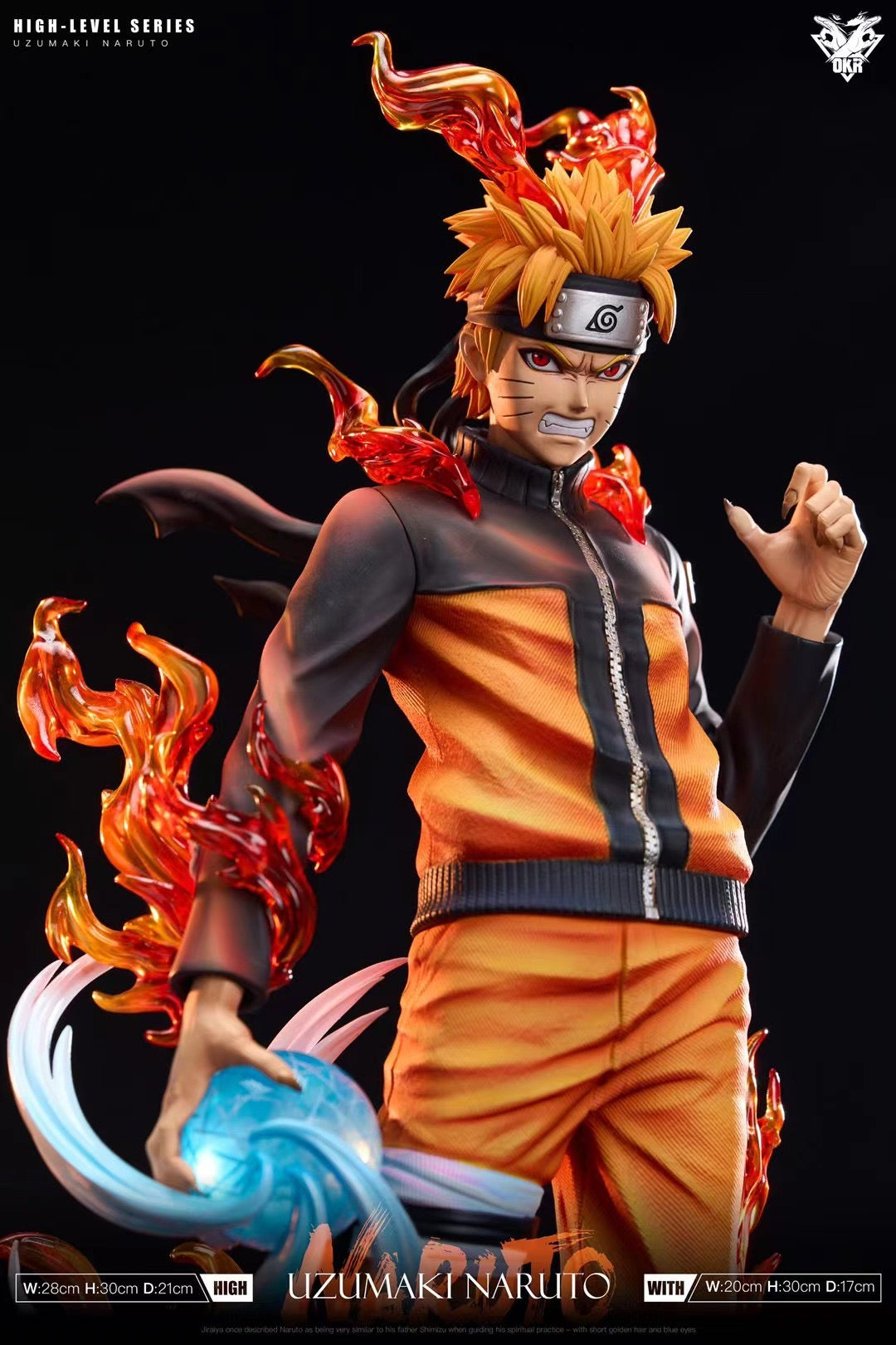 Naruto Uzumaki Anime Figure - High-Quality Collectible Action Figure for Fans | Perfect for Home Decor, Office Display, and Anime Conventions