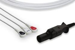 Technical Precision Replacement Cable for Welch Allyn 008-0892-00 - Direct Connect Medical Device Cable for Diagnostic Equipment & Patient Monitoring Systems